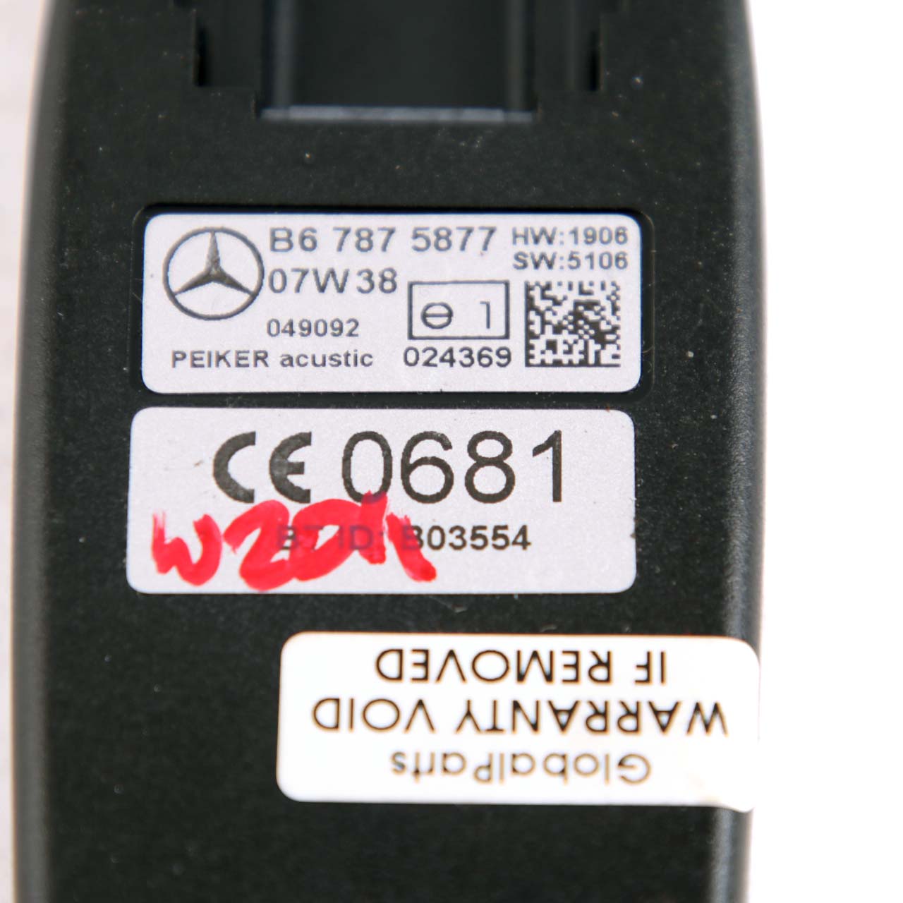 Mercedes-Benz C-Class W204 Bluetooth Hands-free Mobile Phone Adapter B6 787 5877