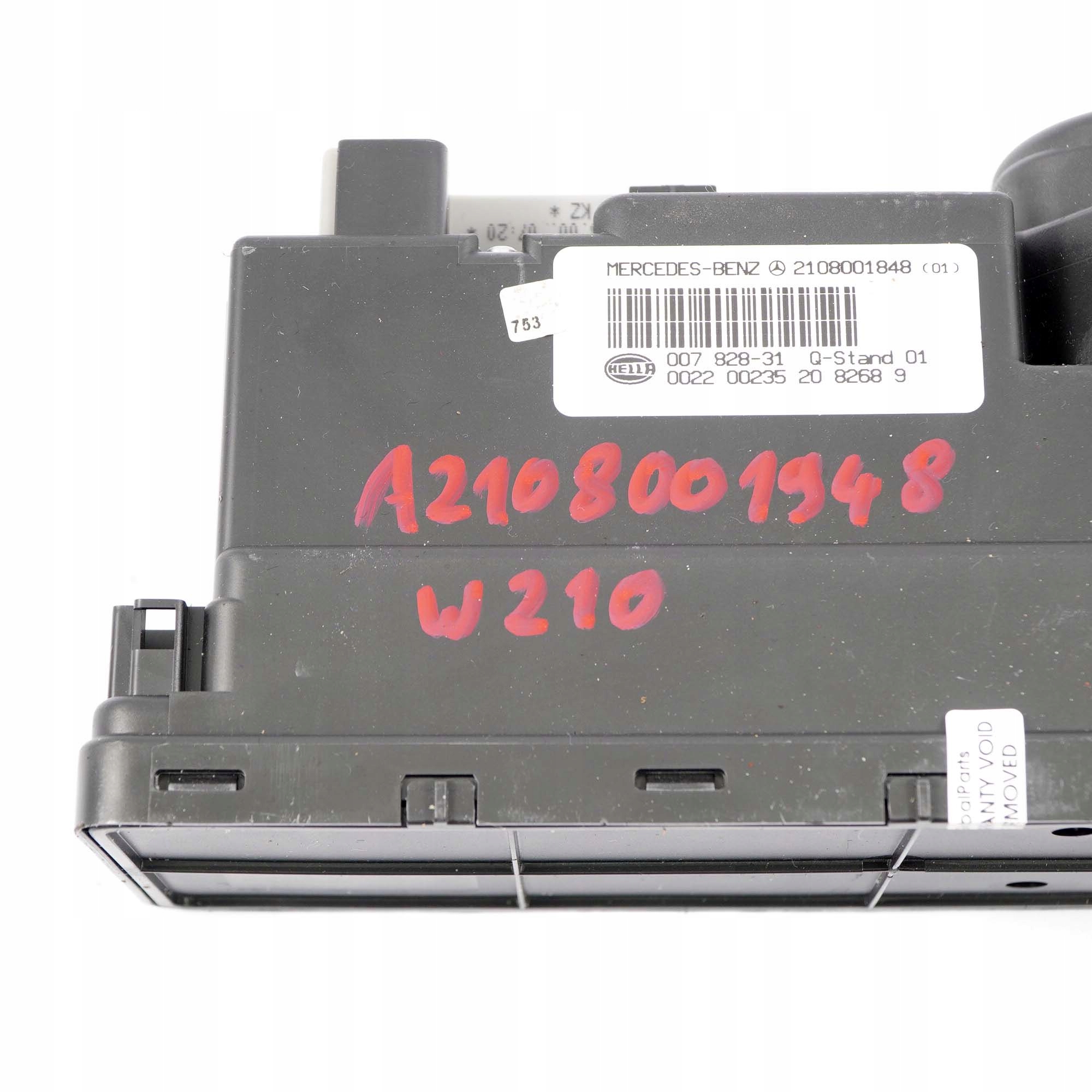 Mercedes-Benz C E W202 W210 Saloon Central Door Locking Vacuum Pump A2108001948