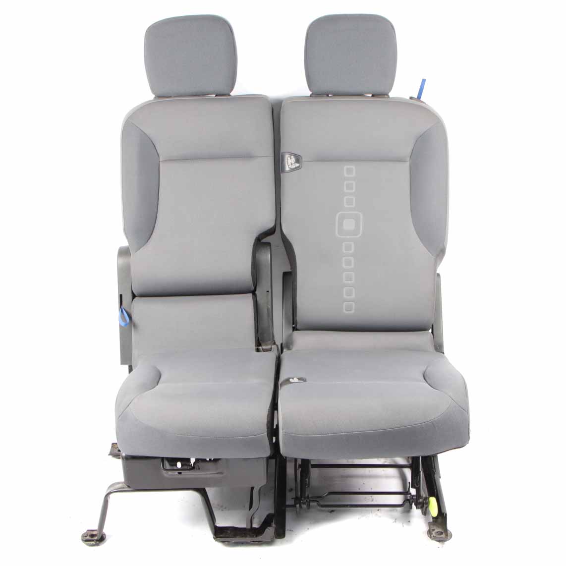 Front Seat Citroen Berlingo B9 Double Seat Left N/S Cloth Fabric Grey