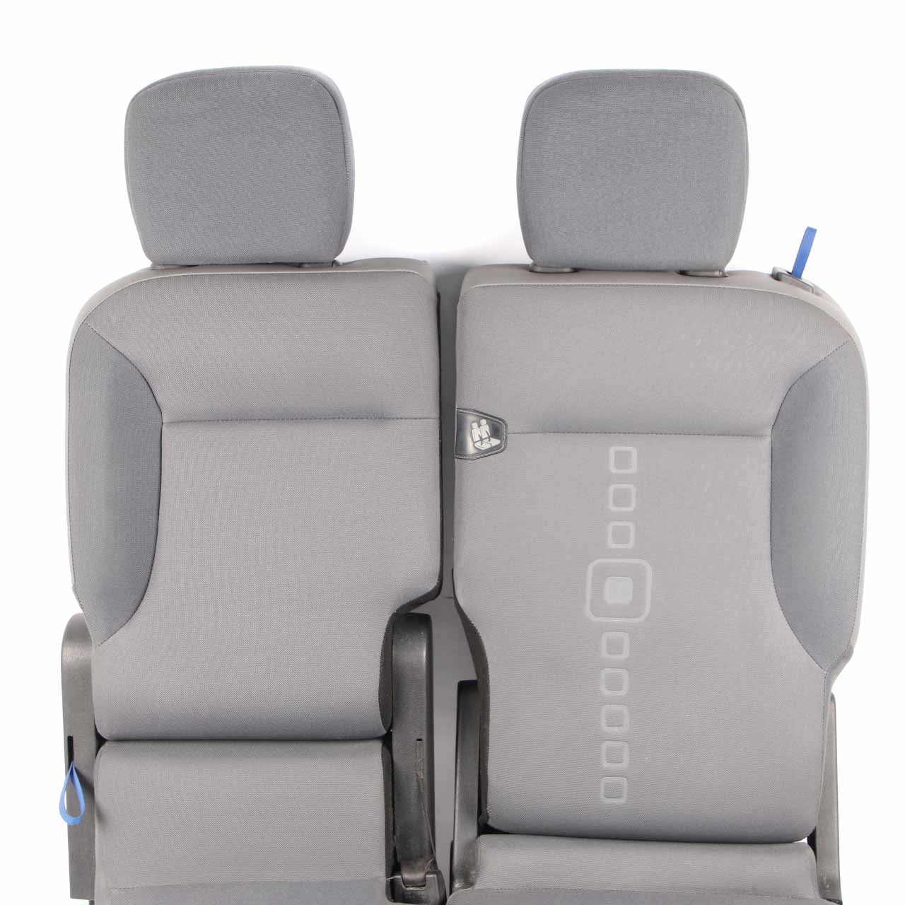 Front Seat Citroen Berlingo B9 Double Seat Left N/S Cloth Fabric Grey