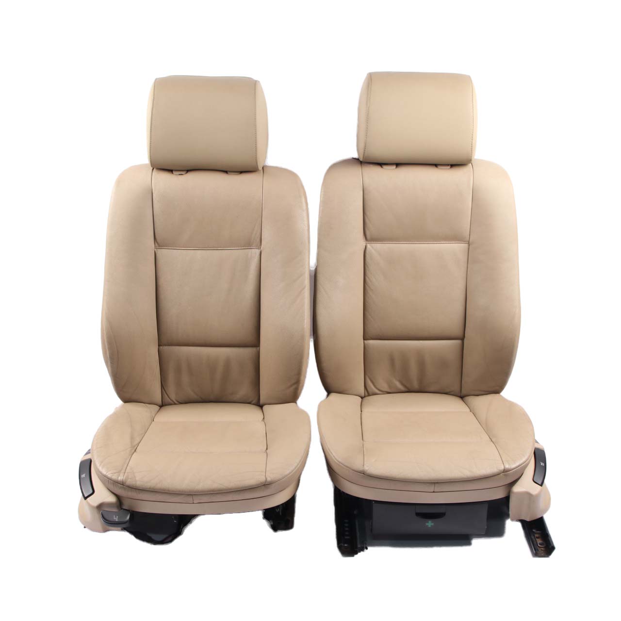 BMW X5 E53 Leather Seats Light Beige Dakota Set Interior Seats Front Rear Seat