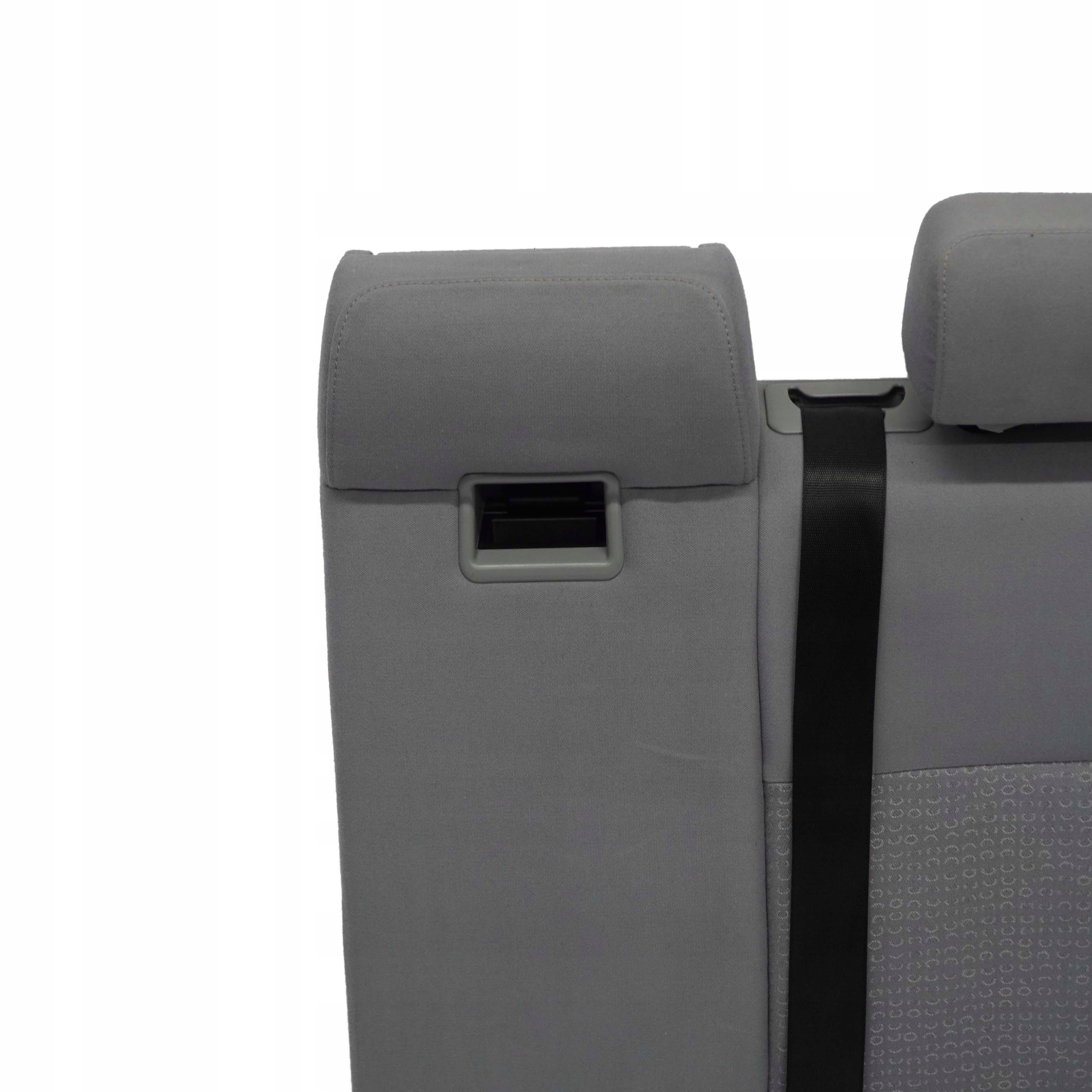 BMW 3 E46 Touring Rear Seat Left N/S Backrest Cover Cloth Jacquard Grey