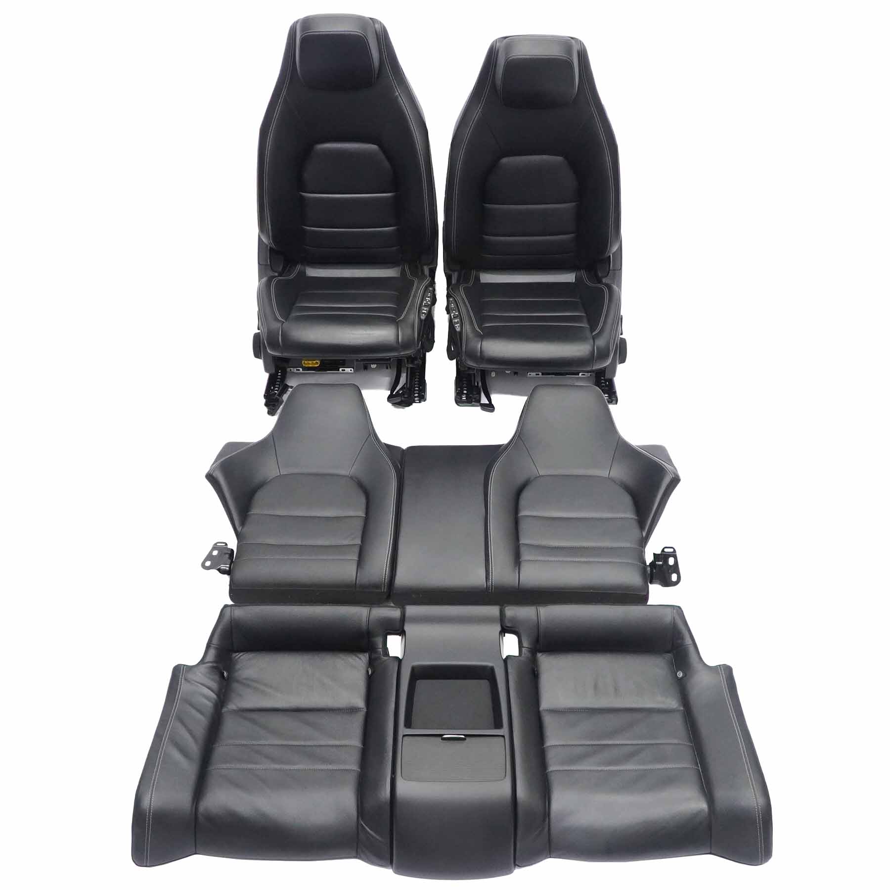 Seats Mercedes C207 Coupe Heated Leather Black / Anthracite Seat Electric