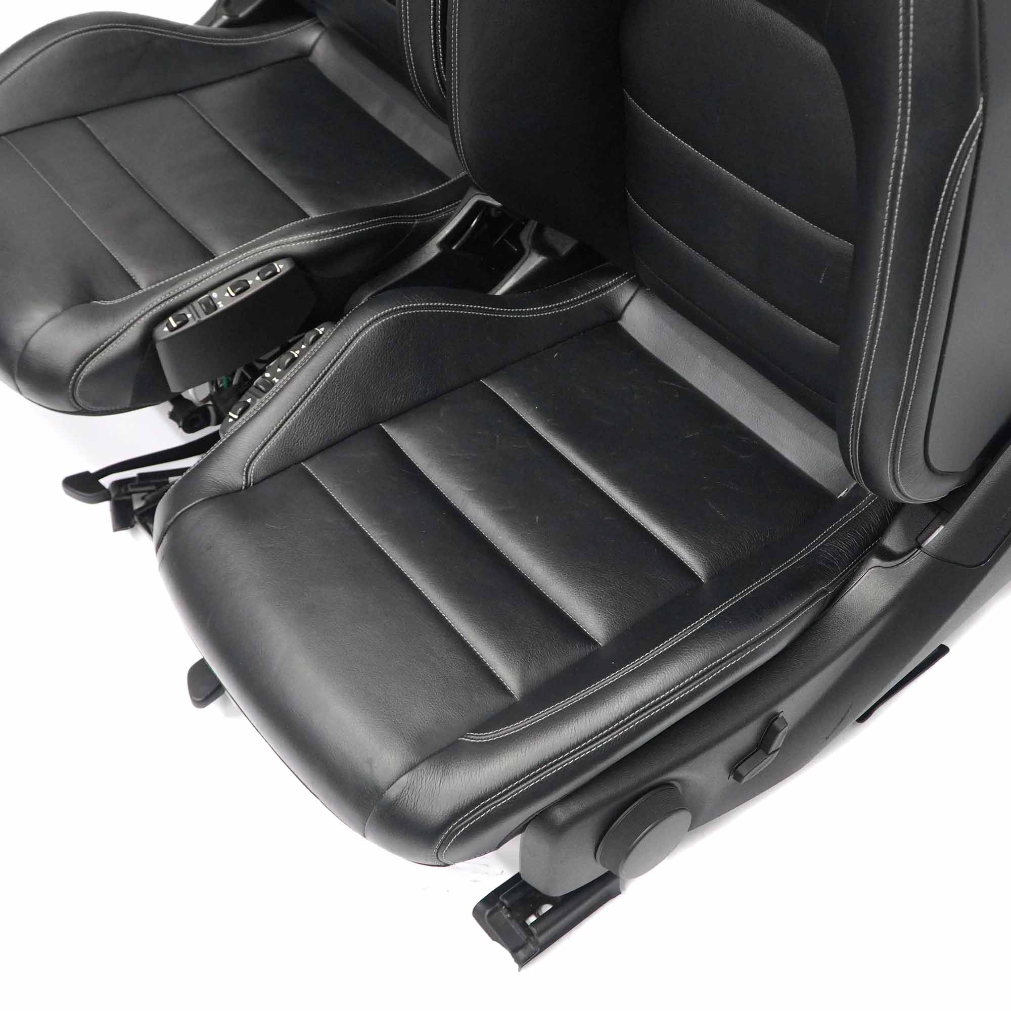 Seats Mercedes C207 Coupe Heated Leather Black / Anthracite Seat Electric