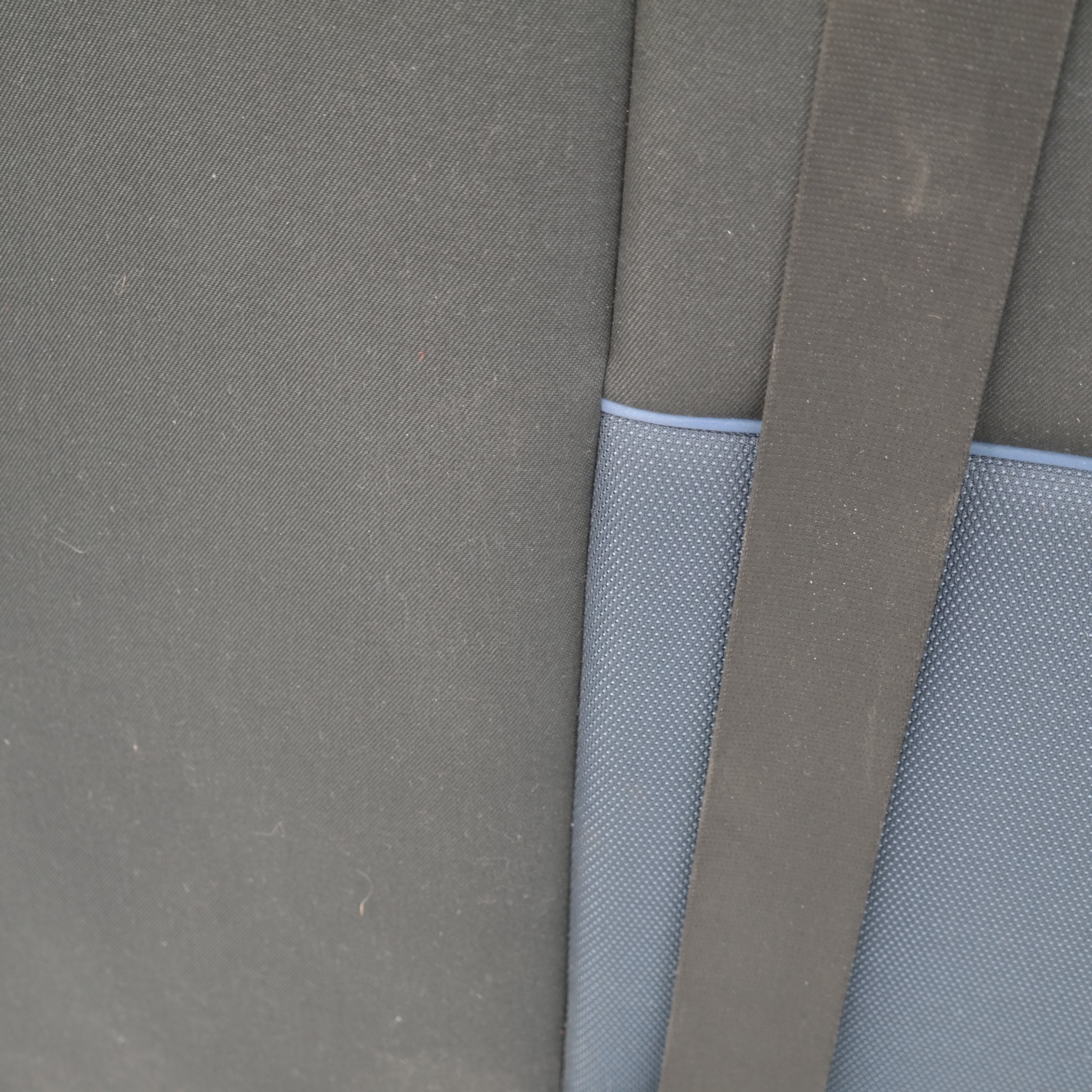 BMW 1 Series E81 E87 Rear Seat Cover Cloth Backrest Left N/S Monaco Blue Network