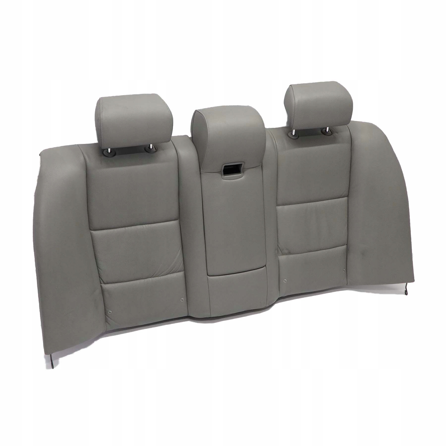 BMW 5 Series E60 1 Interior Rear Seat Backrest Couch Cover Grey Leather