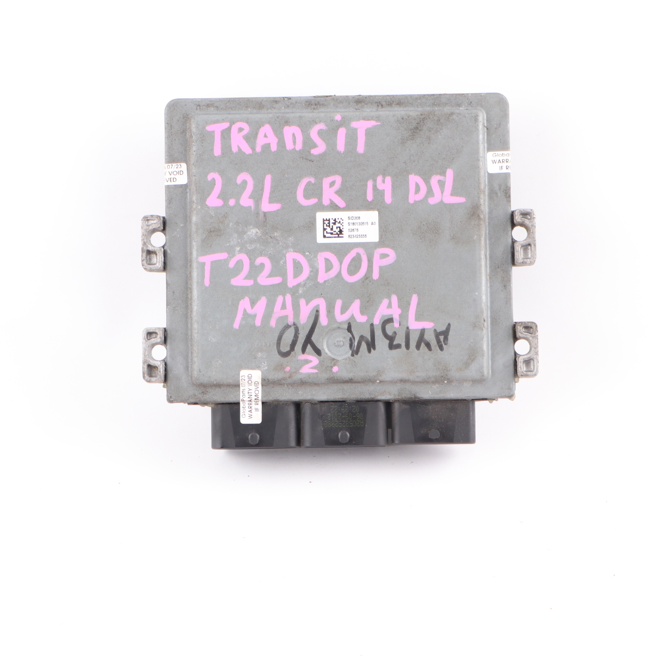 Ford Transit MK7 2.2 TDCI Diesel Engine Control Unit ECU Manual CC1112A650AC