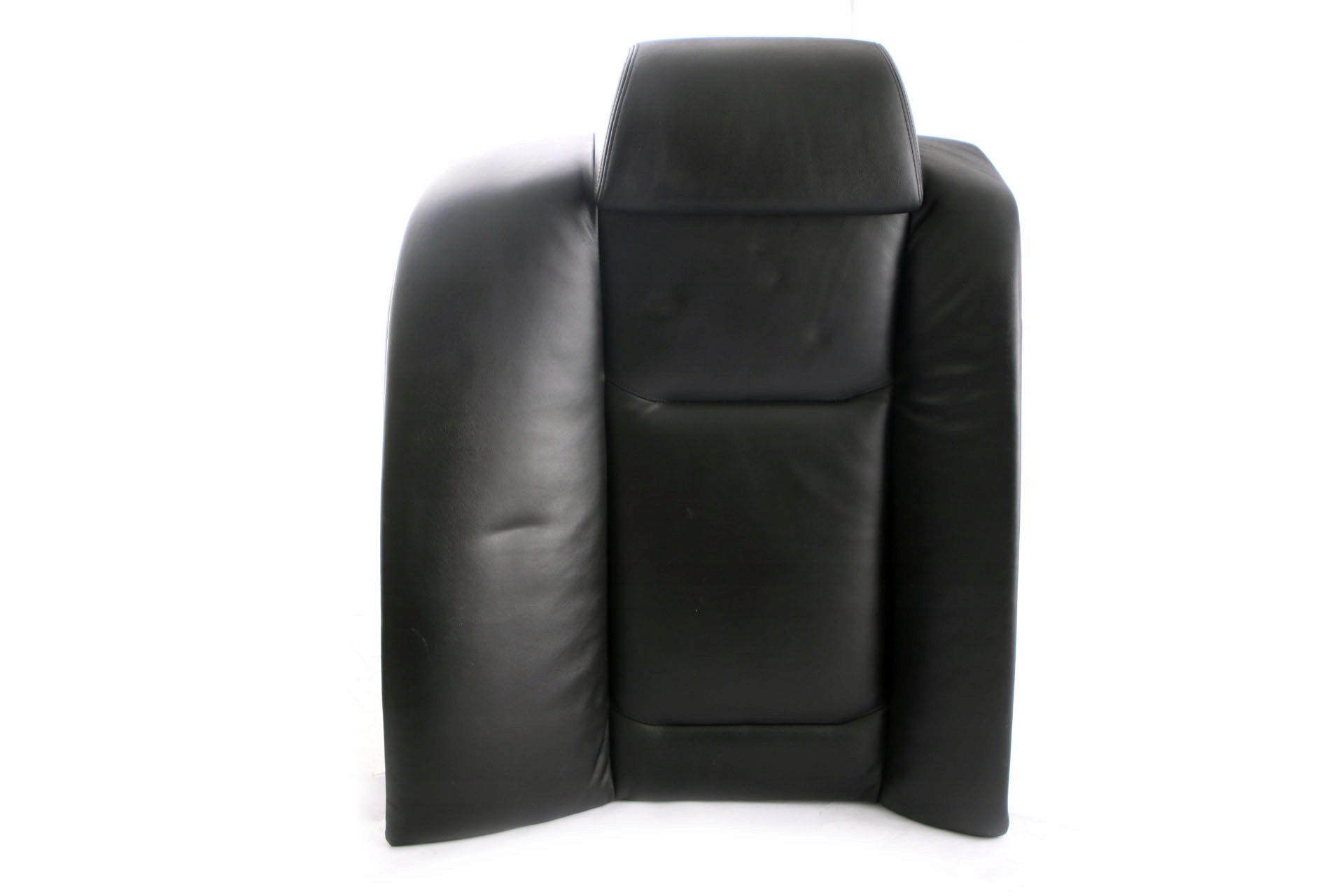 BMW 7 E65 E66 Rear Seat Right O/S Backrest Cover Leather Pearl Black