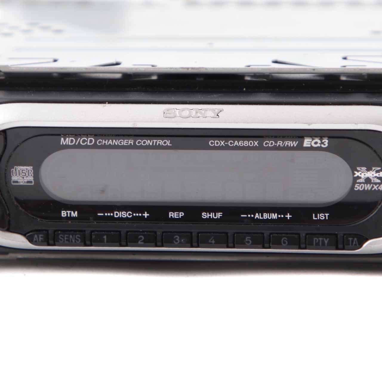 Genuine Sony CDX-CA680X Xplod CD Compact Disc Stereo Audio Player Head Unit