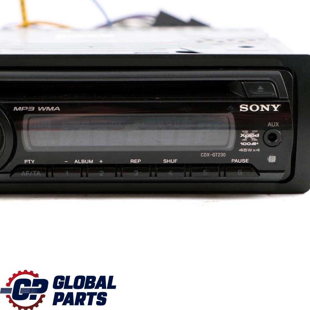 Genuine Sony CDX-GT230 Xplod CD Compact Disc Stereo Audio Player Head Unit