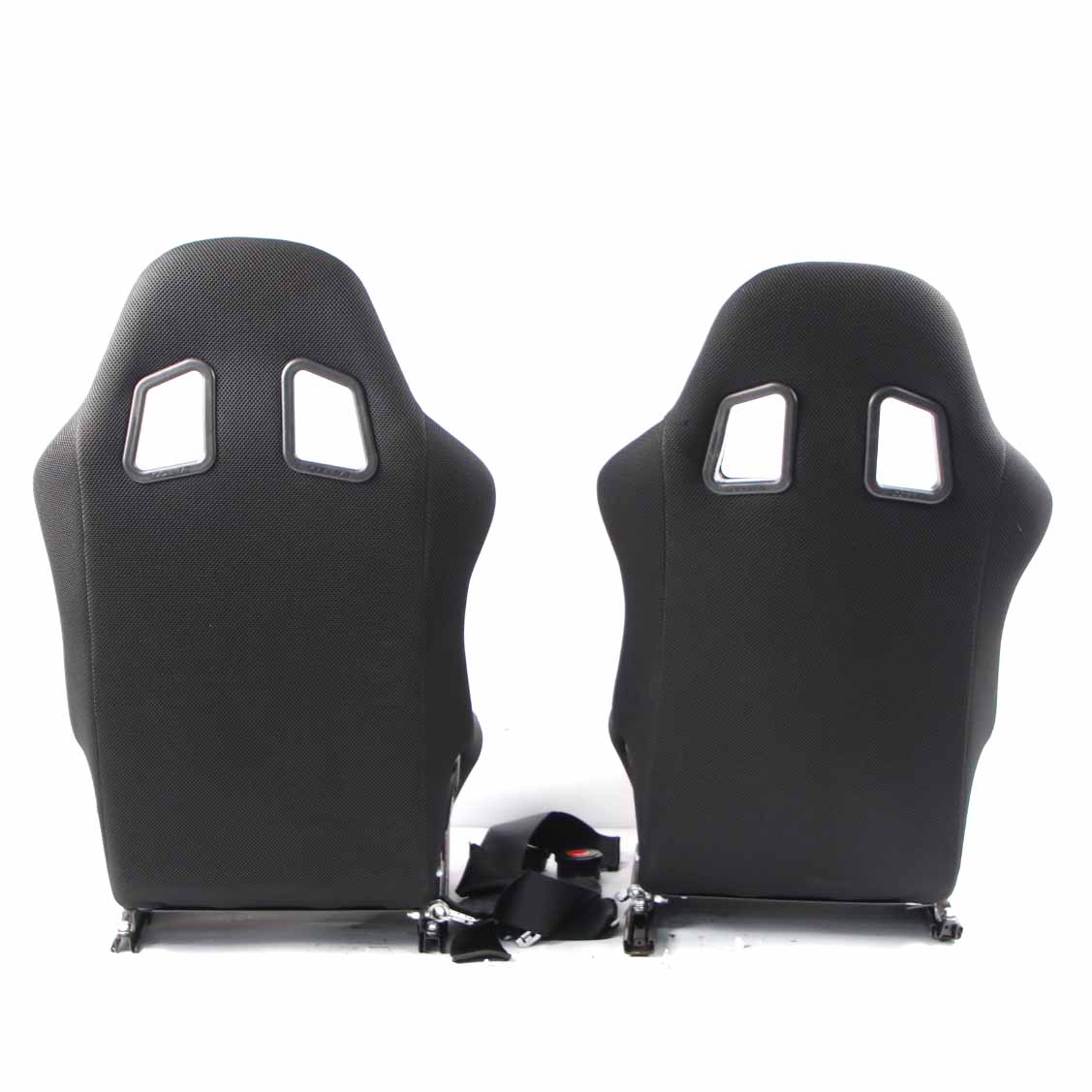 Seats Mini R53 Cobra Monaco Bucket Seat Set Black Rally Belts Mountage Bars