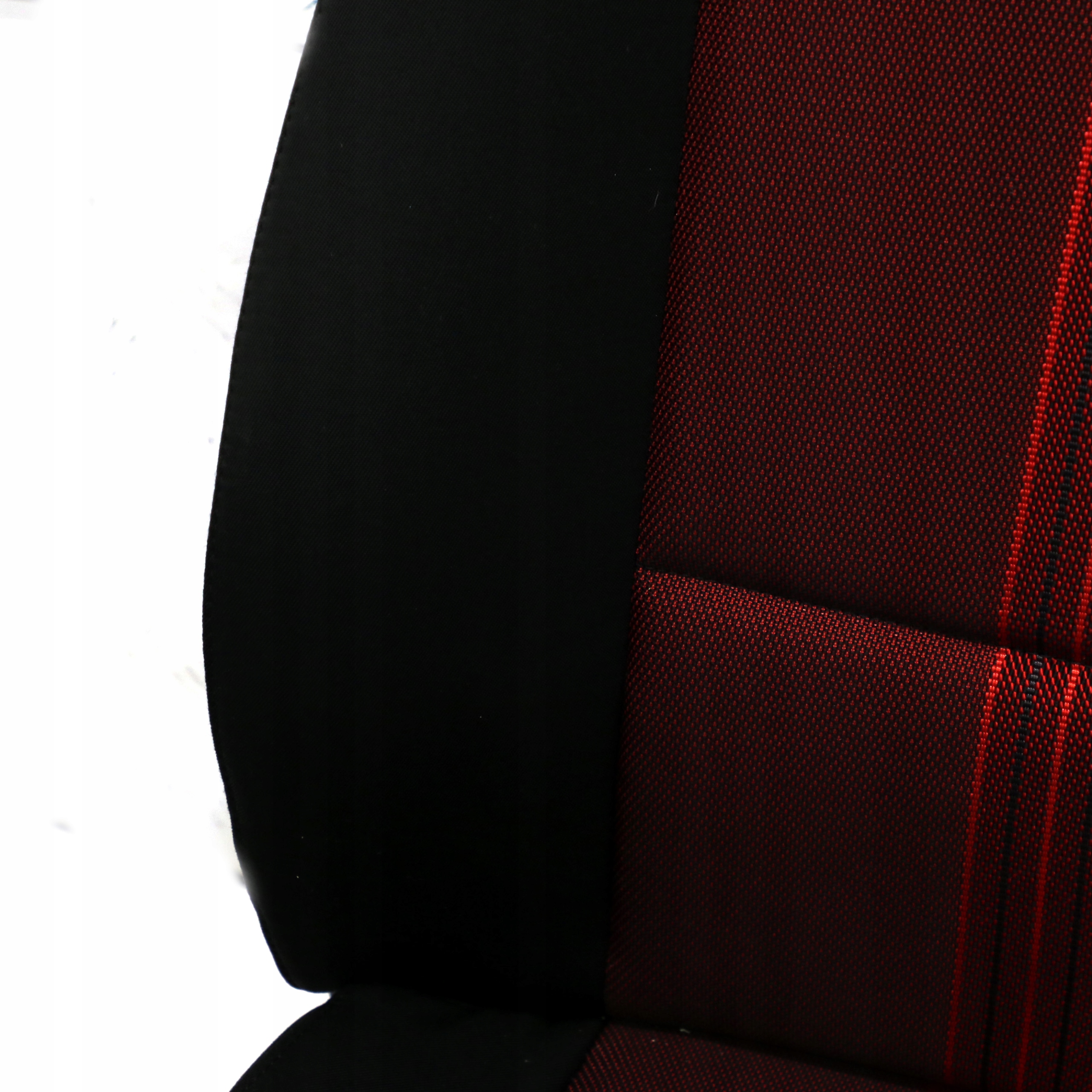 BMW X1 E84 Front Left N/S Seat Cloth Fabric Anthracite Median Vermilion Rot Red