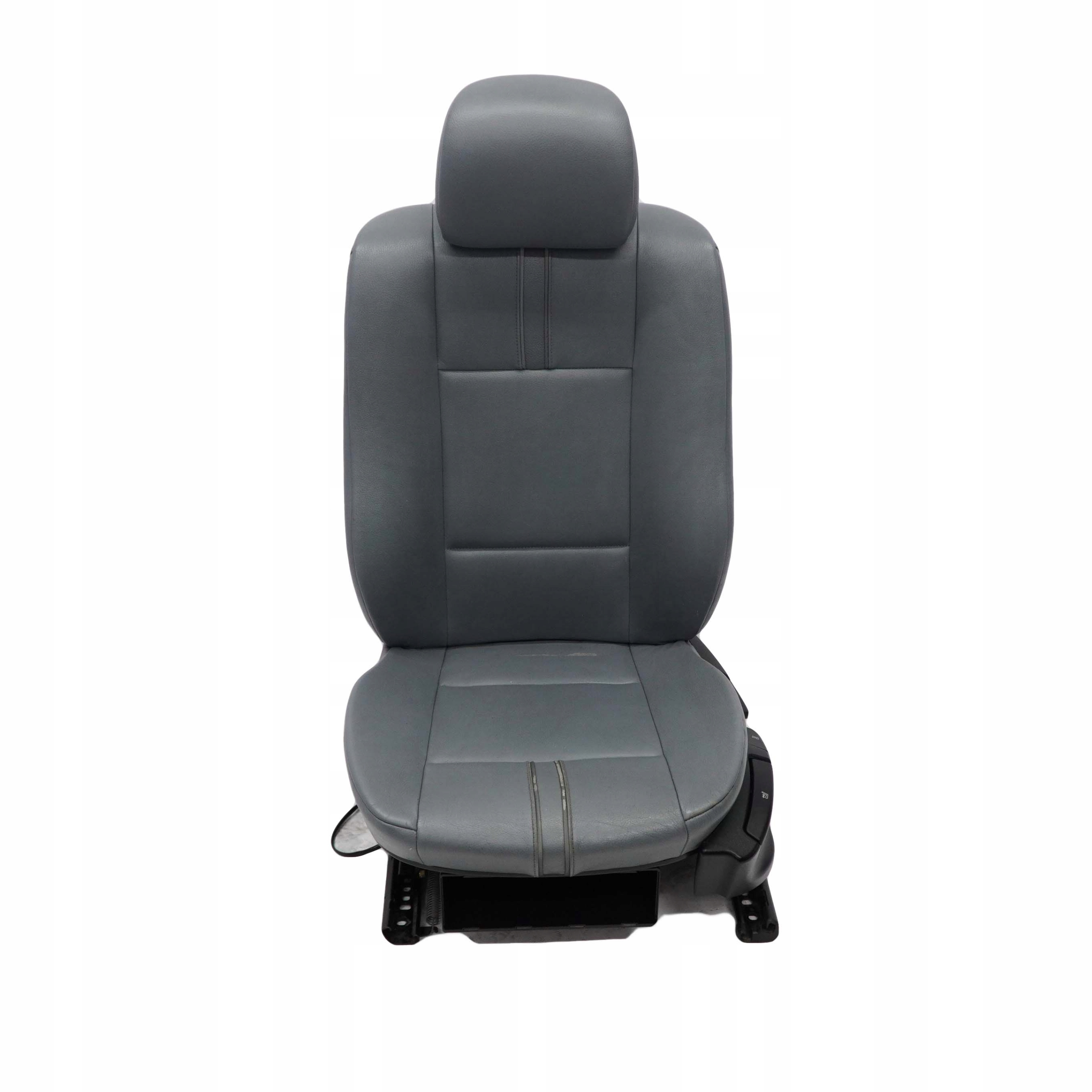 BMW X3 Series E83 Leather Ambiente Grey Blue Grau Leather Front Left N/S Seat