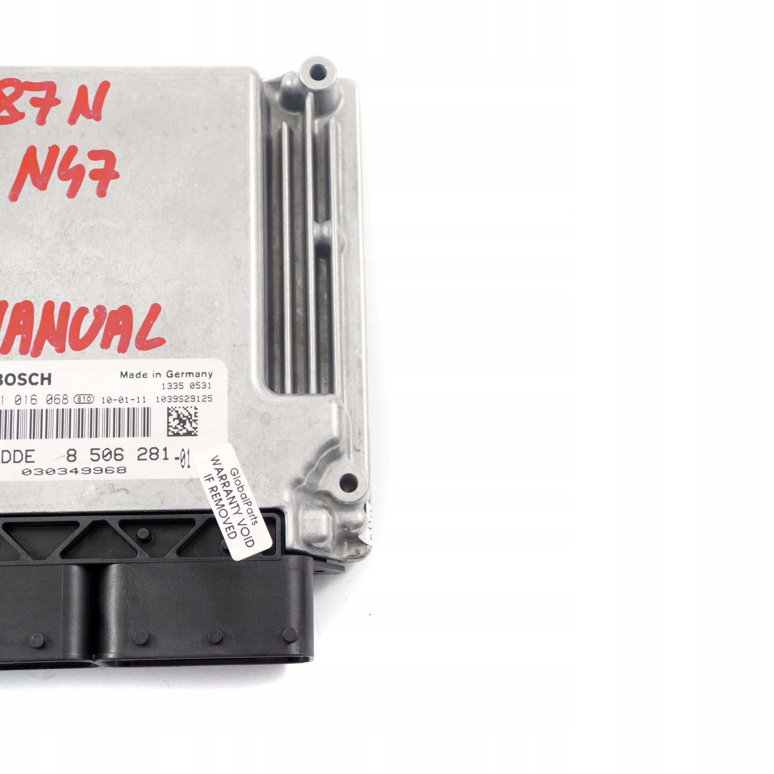 BMW E81 E87 E90 LCI 116d 316d 118d 318d N47 Engine ECU DDE 8506281 Manual