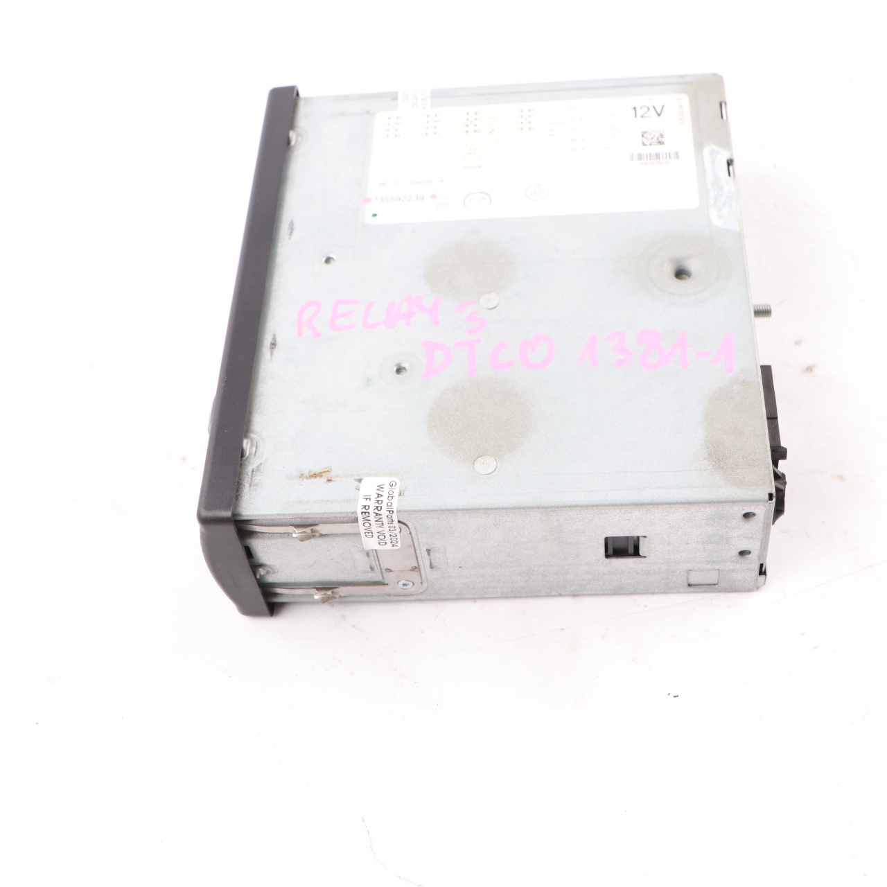 VDO DTCO 1381 Digital Tachograph Tachometer Control Unit Module 735592239