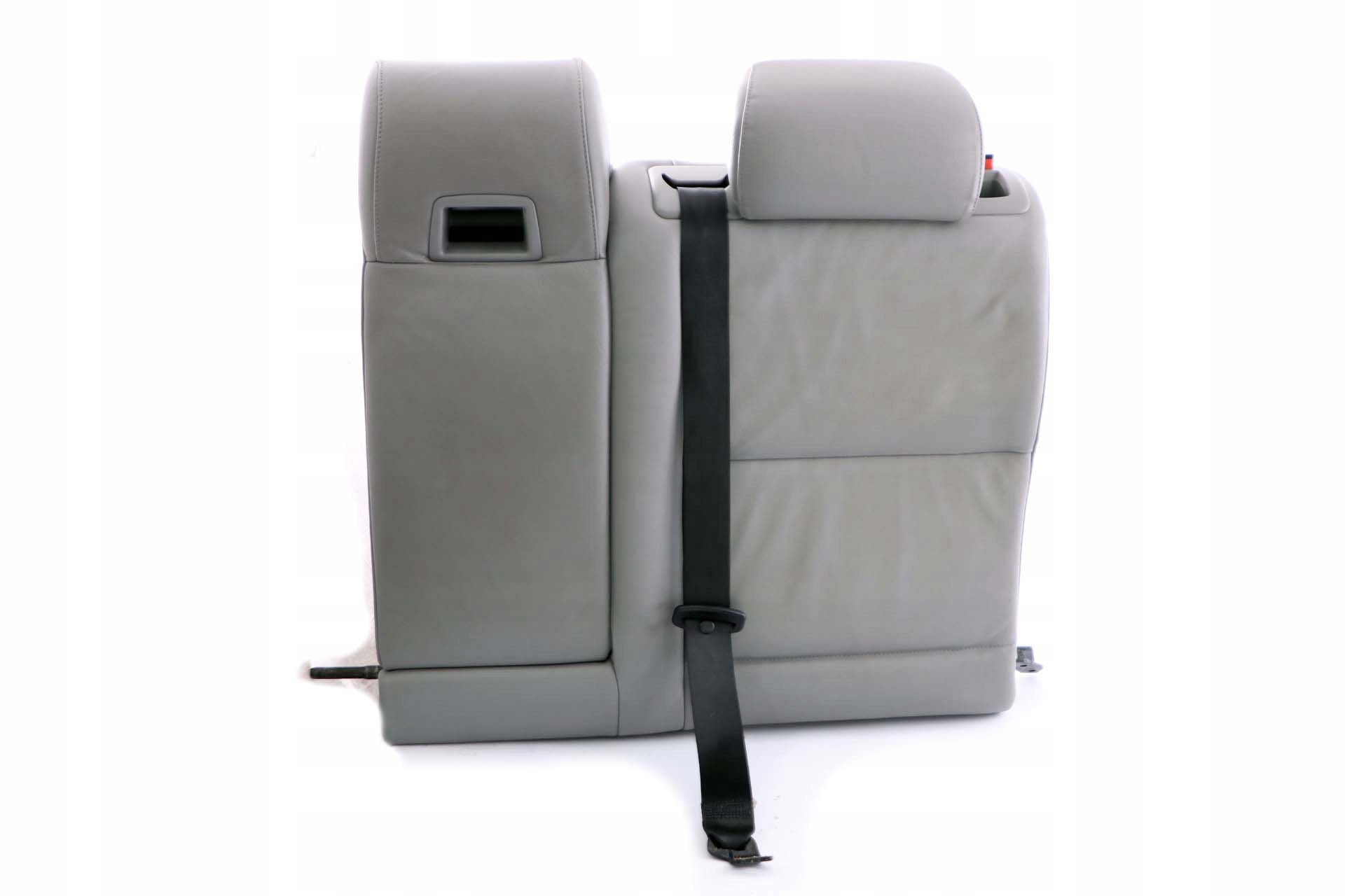 BMW 5 Series E61 Touring Rear Left N/S Seat Back Cover Backrest Grey Leather