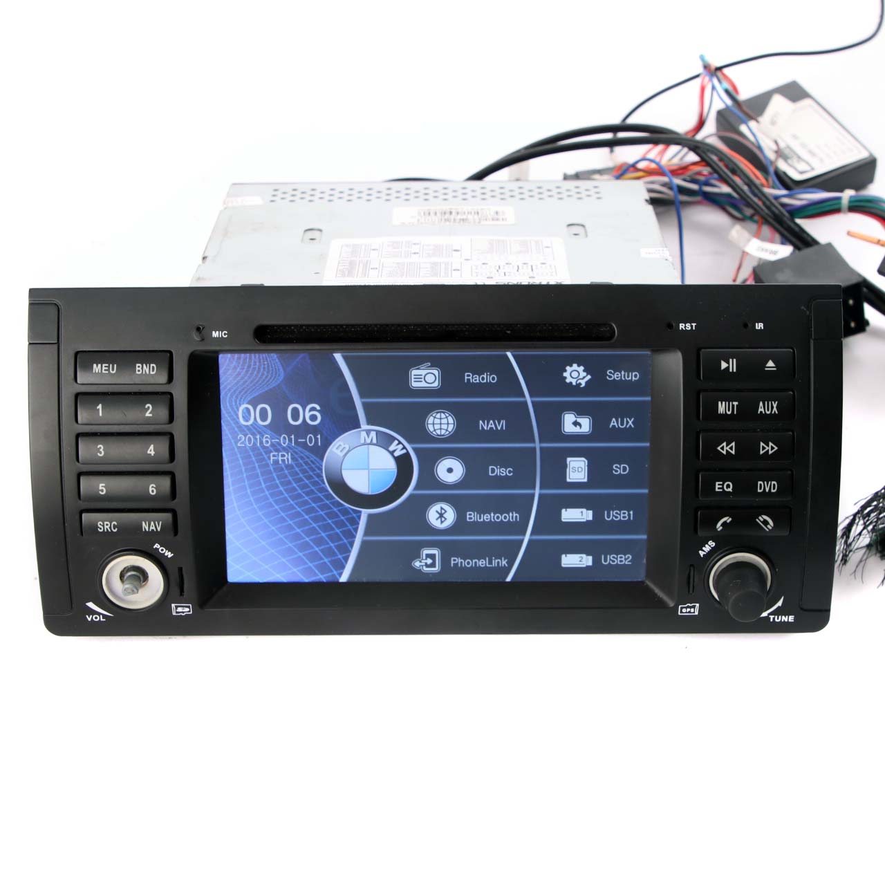 BMW X5 E53 Xtrons Car Multimedia Navigation System Screen GPS Android 2-DIN