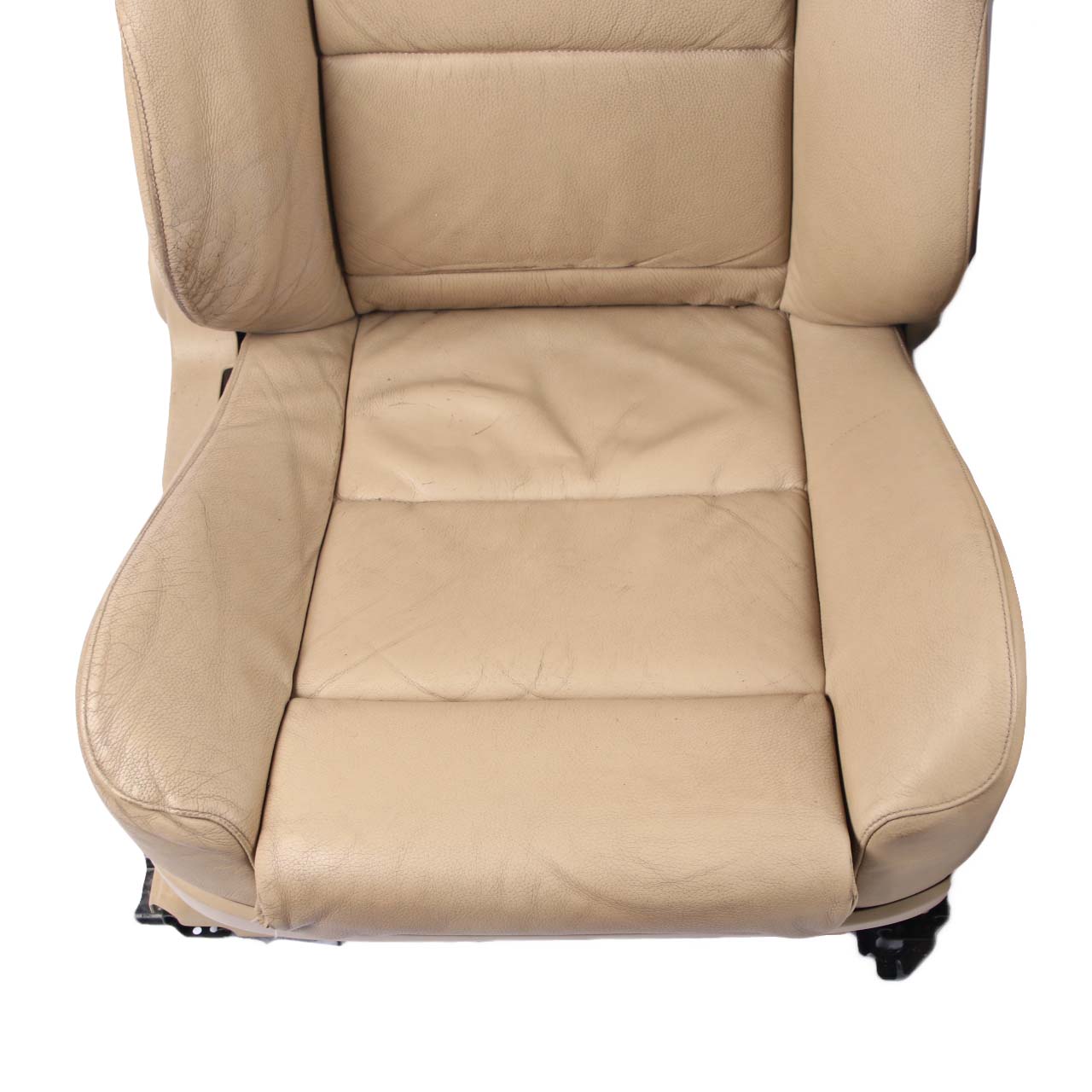 Sport Seats BMW E60 Saloon Beige Leather Interior Set Front Rear Seat Memory