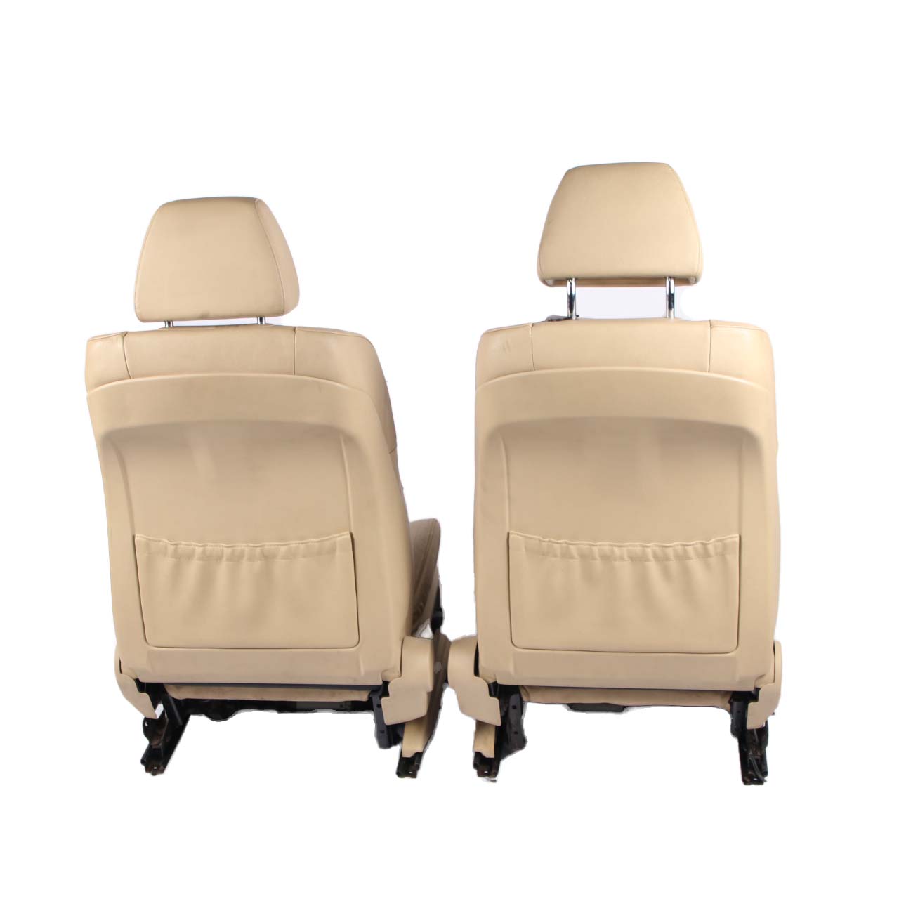 Sport Seats BMW E60 Saloon Beige Leather Interior Set Front Rear Seat Memory