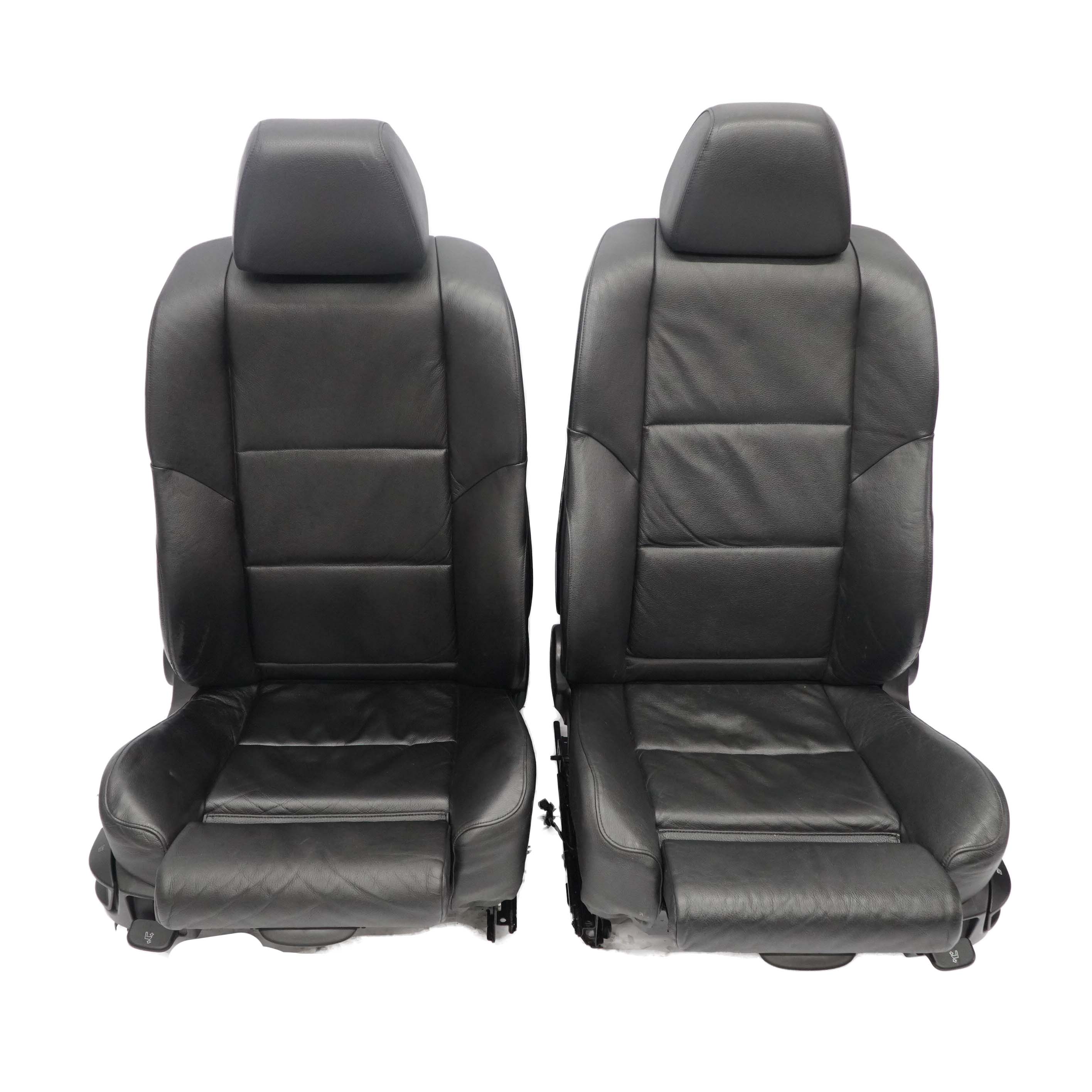 BMW E60 Saloon Sport Black Leather Interior Seats Seat With Door Cards