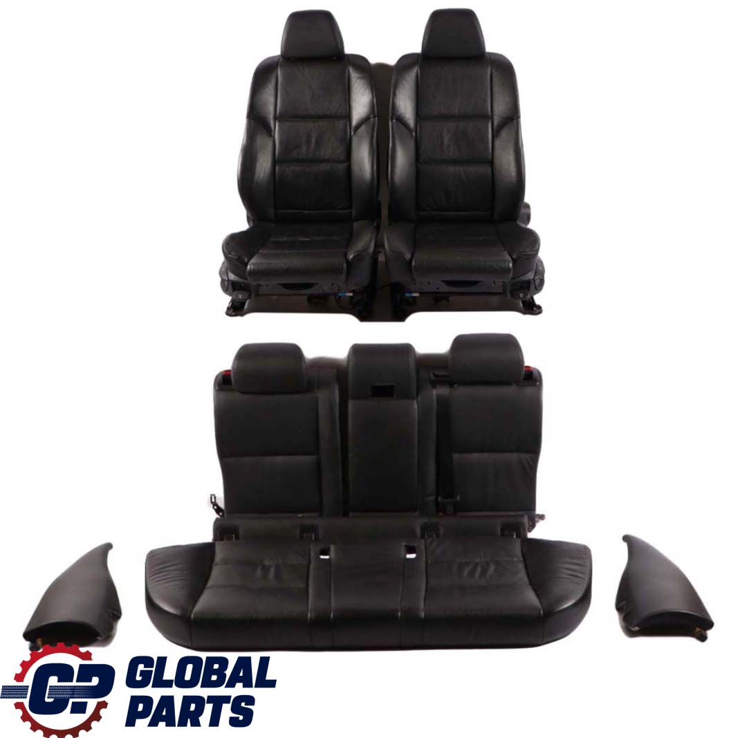 BMW E61 Touring Sport Black Leather Interior Seats Seat With Door Cards