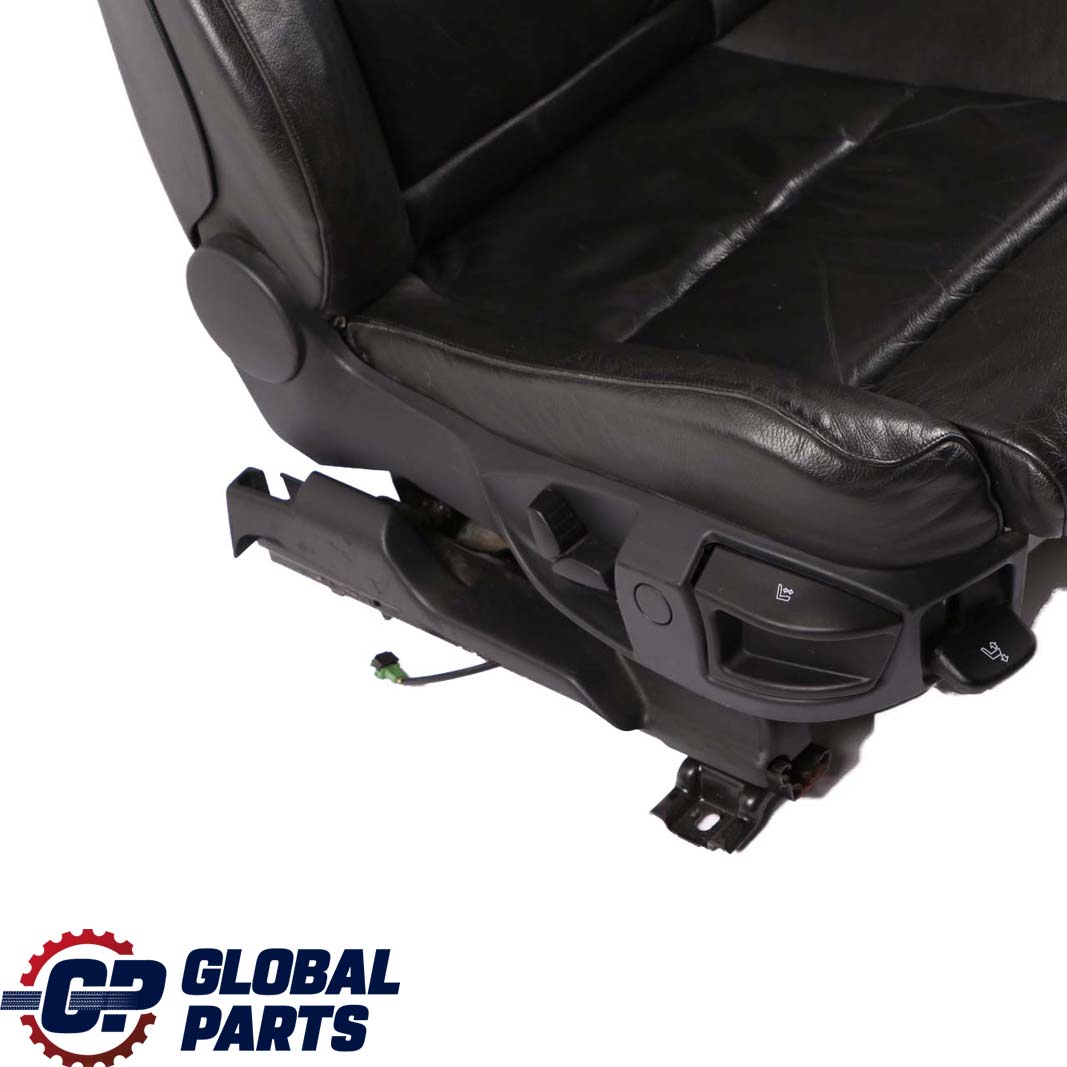 BMW E61 Touring Sport Black Leather Interior Seats Seat With Door Cards