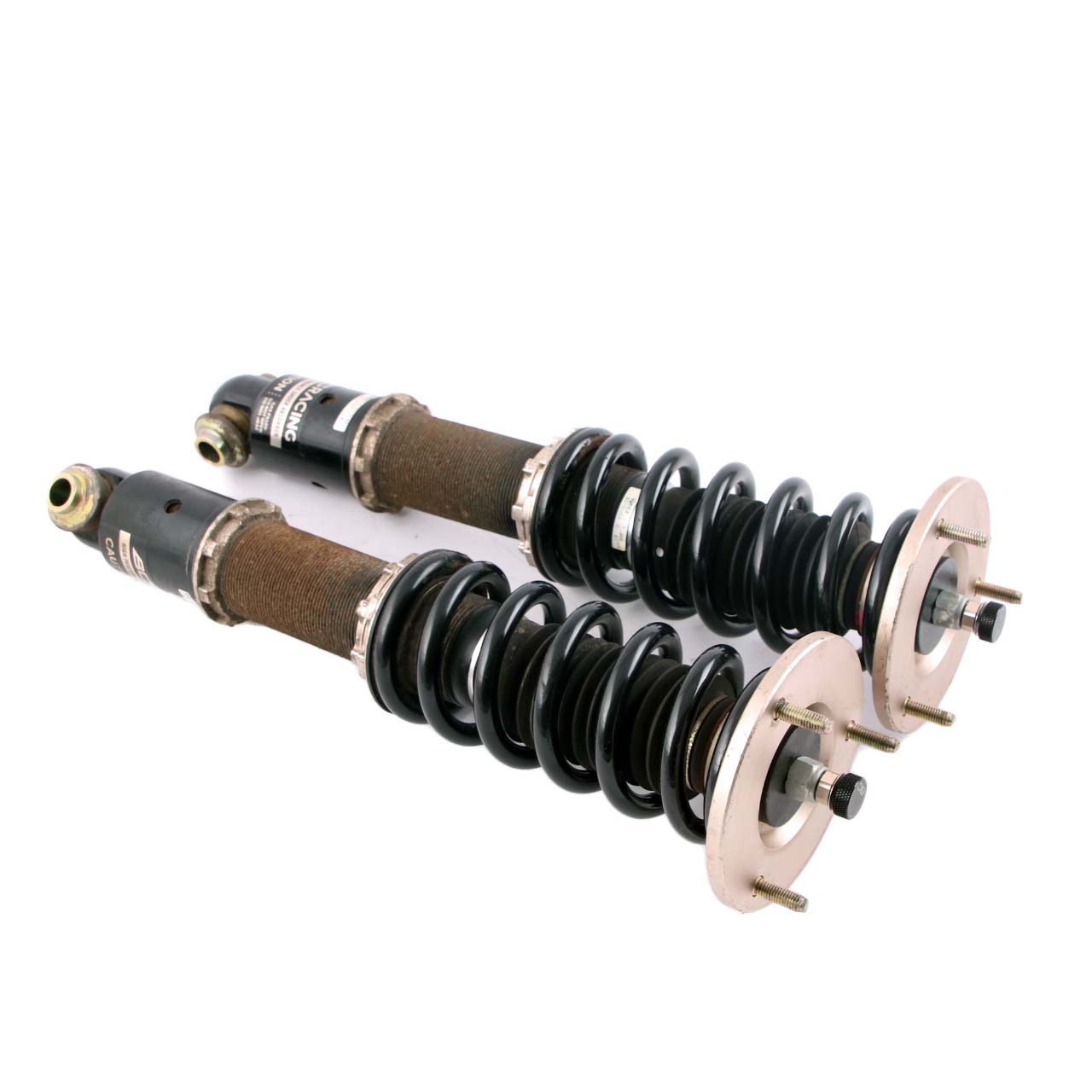 BMW E63 BC Racing Rear Left Right Adjustable Spring Shock Absorber Coilover Set