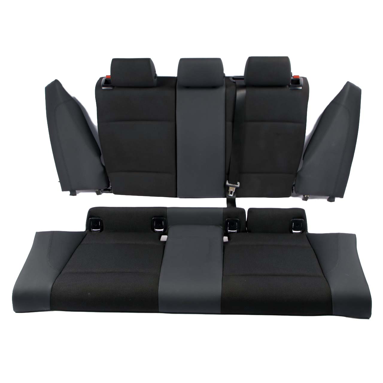 Seats BMW E81 M Sport Black Cloth / Imitation Leather Seat Front Rear Door Cards