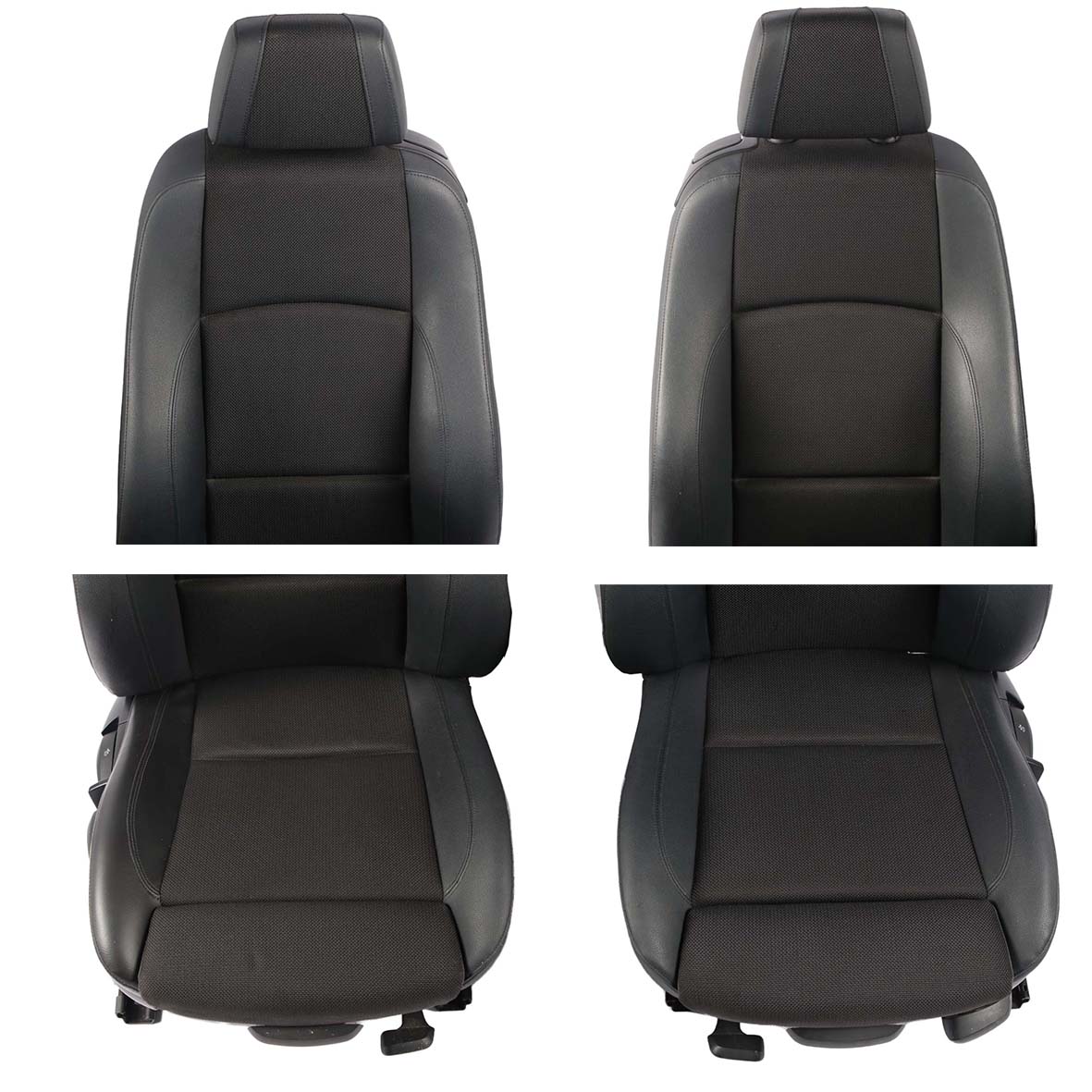 Seats BMW E81 M Sport Black Cloth / Imitation Leather Seat Front Rear Door Cards