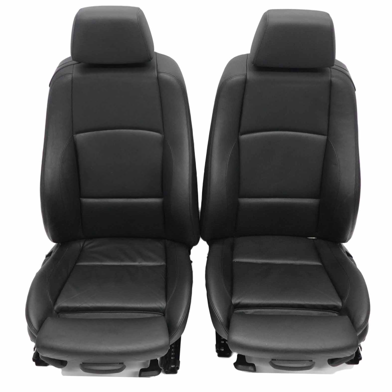 BMW E81 M Sport Seats Black Leather Interior with Airbag and Door Cards