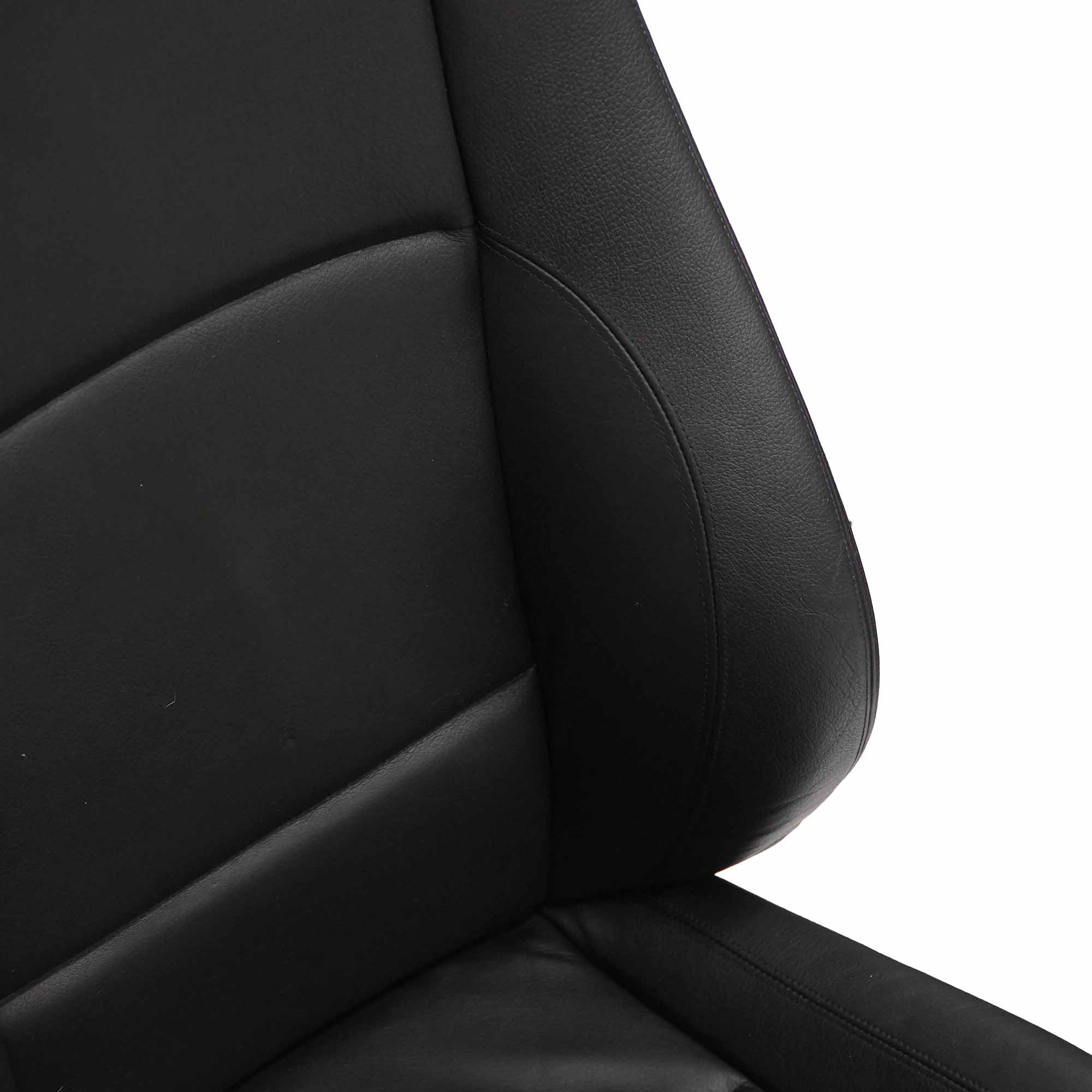 BMW E81 M Sport Seats Black Leather Interior with Airbag and Door Cards