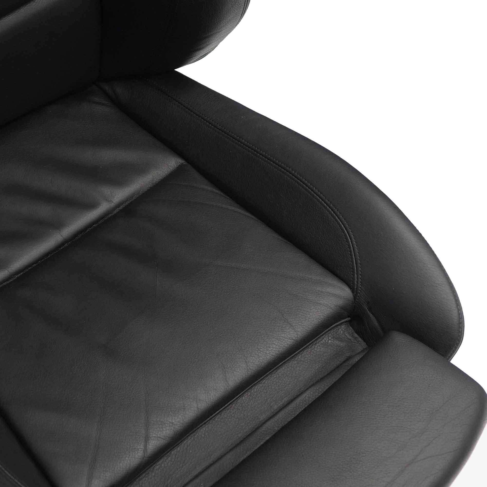 BMW E81 M Sport Seats Black Leather Interior with Airbag and Door Cards