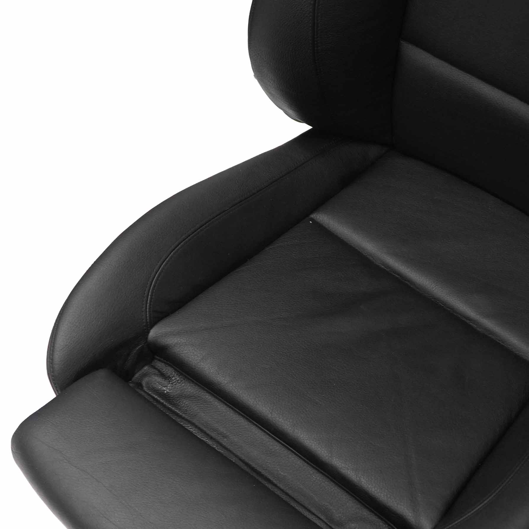 BMW E81 M Sport Seats Black Leather Interior with Airbag and Door Cards