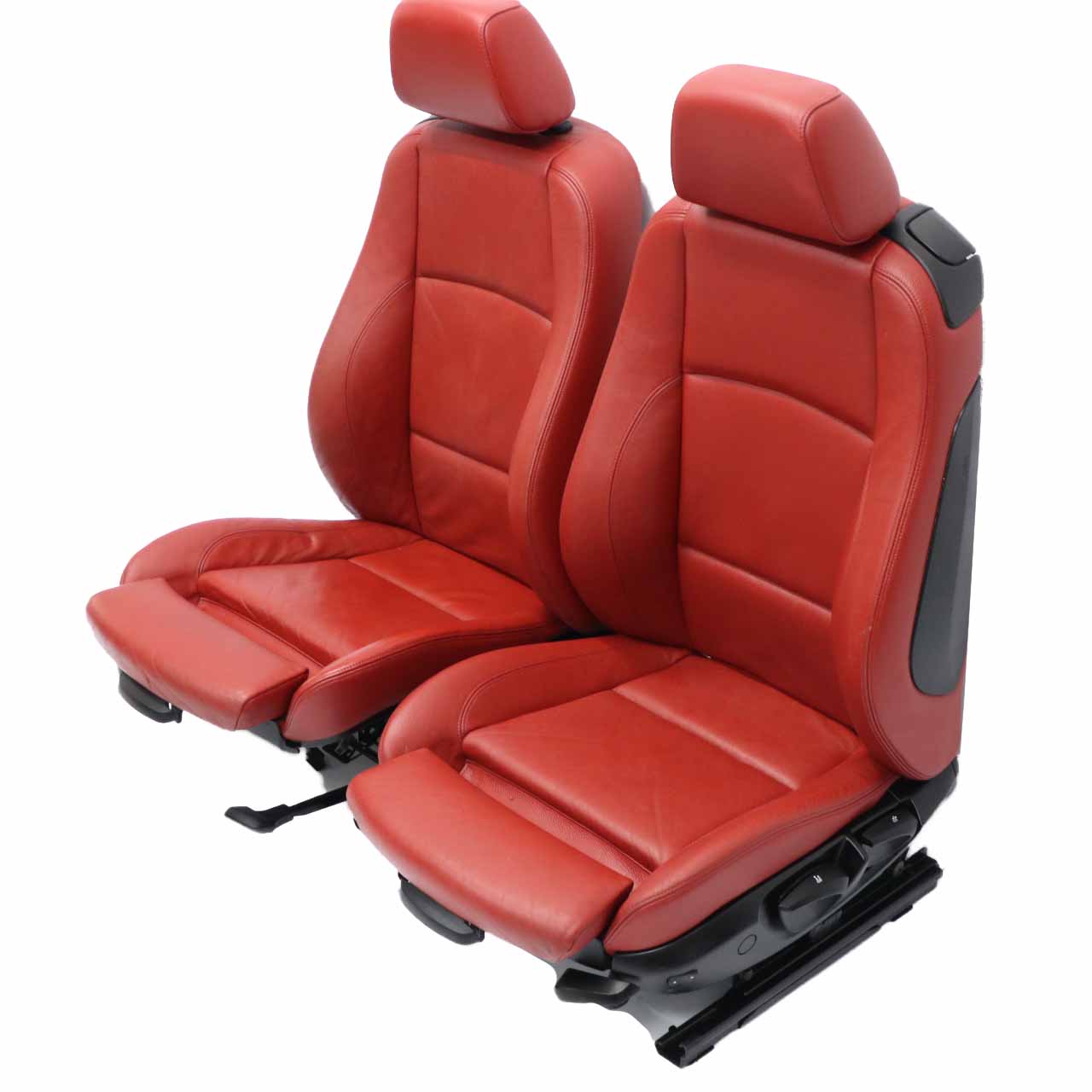 BMW E82 Coupe M Sport Heated Red Leather Boston Korall Red Interior Seats 