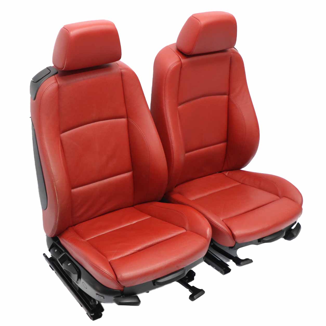 BMW E82 Coupe M Sport Heated Red Leather Boston Korall Red Interior Seats 