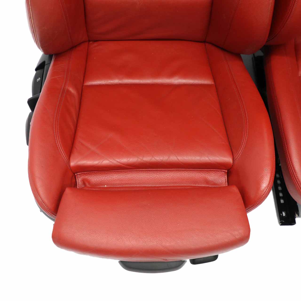 BMW E82 Coupe M Sport Heated Red Leather Boston Korall Red Interior Seats 