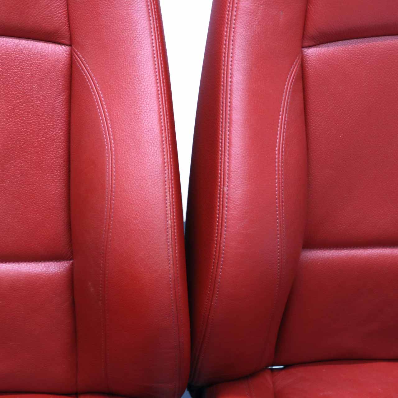 BMW E82 Coupe M Sport Heated Red Leather Boston Korall Red Interior Seats 