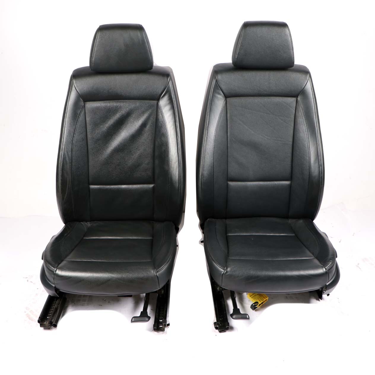 BMW 1 Series E87 Heated Black Leather Interior Seats Front Rear Seat with Airbag