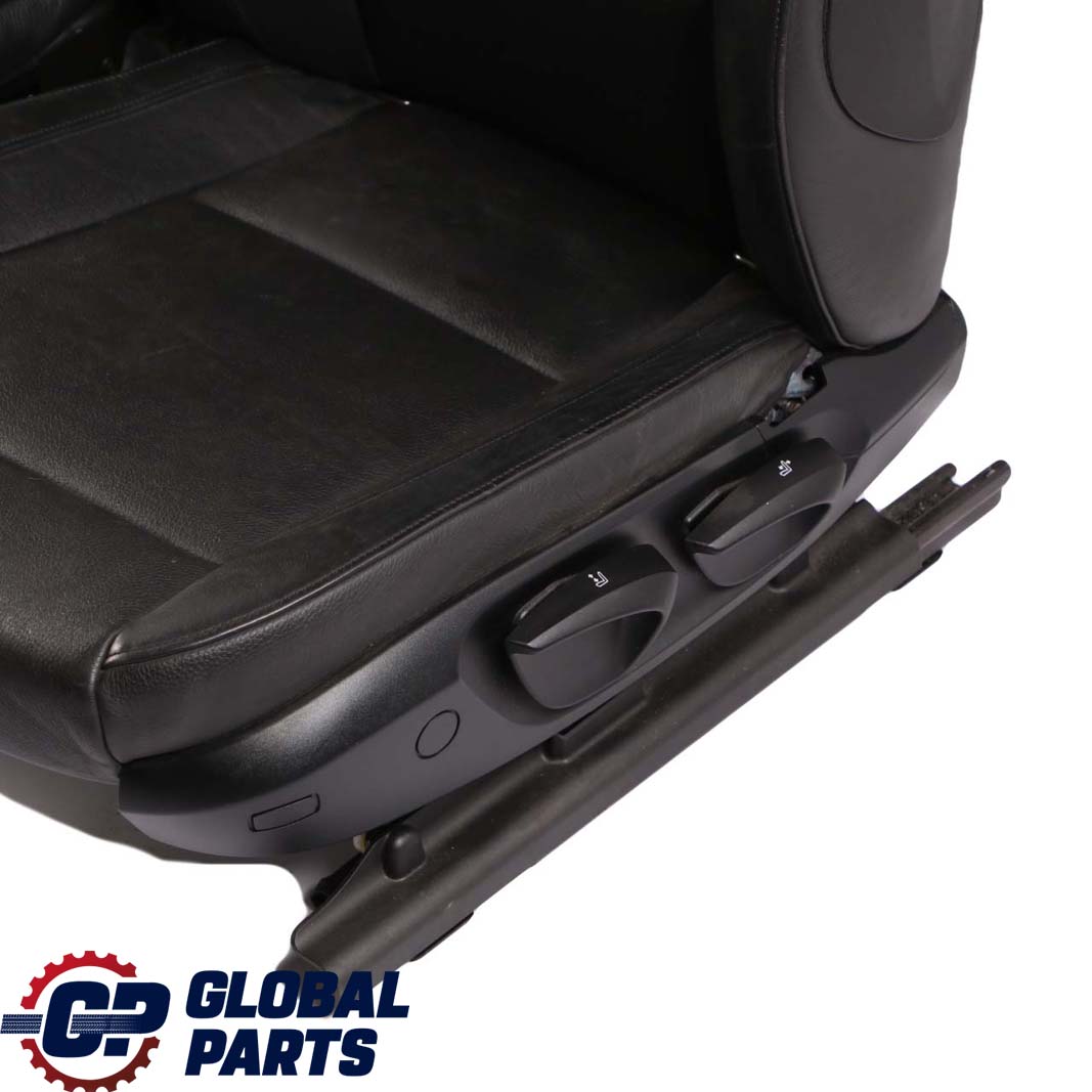 BMW E87 LCI Set Black Leather Interior Seats Front Rear Seat with Door Cards