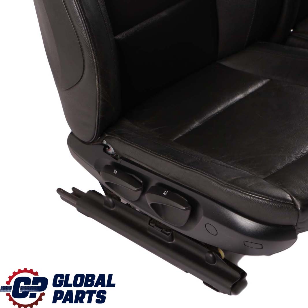 BMW E87 LCI Set Black Leather Interior Seats Front Rear Seat with Door Cards