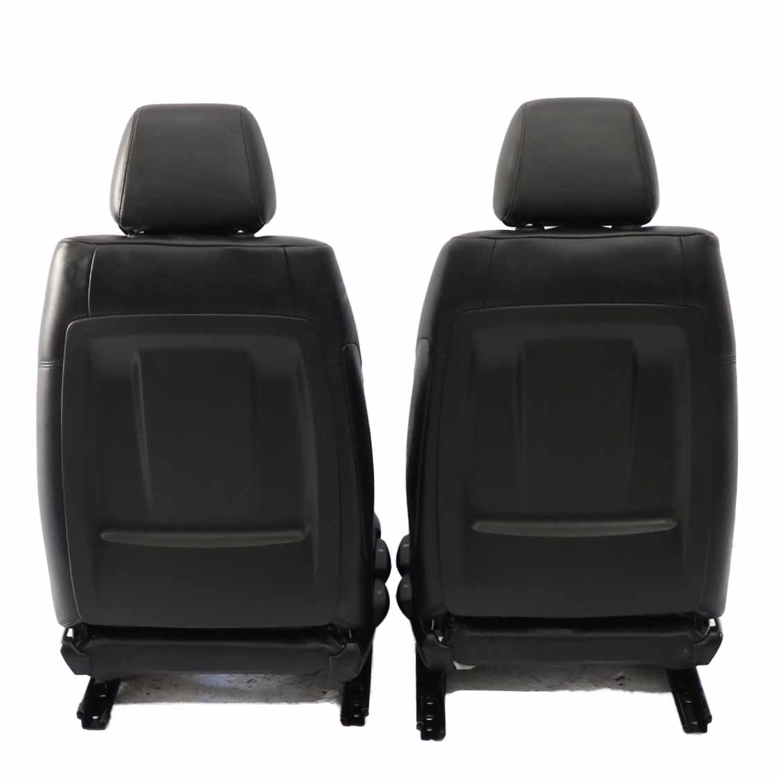 BMW E87 Black Leather Interior Front Left Right Seat Seats