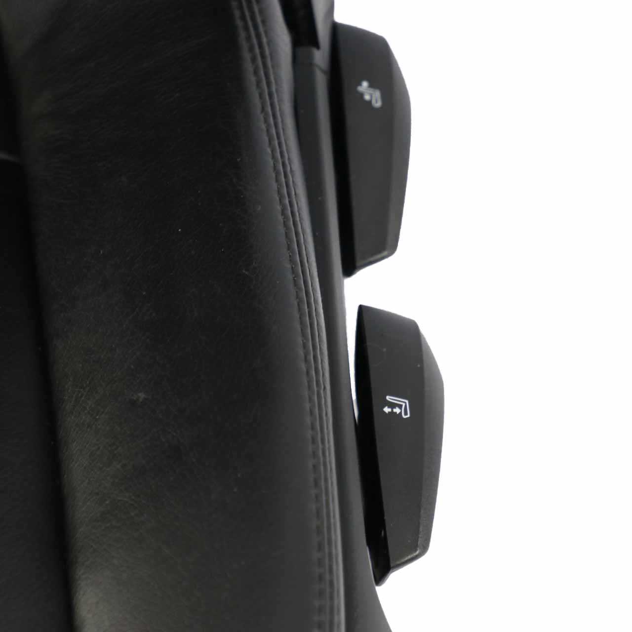 BMW E87 Black Leather Interior Front Left Right Seat Seats