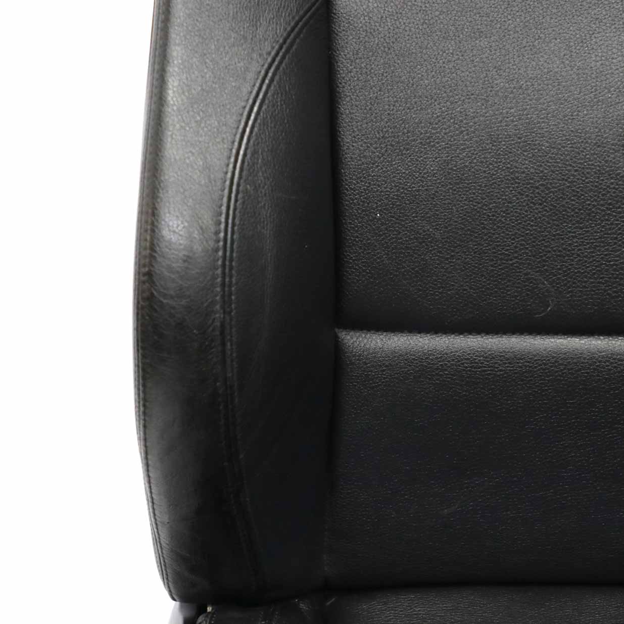 Leather Seats BMW E87 LCI M Sport Boston Black Interior Seat Front Lumbar