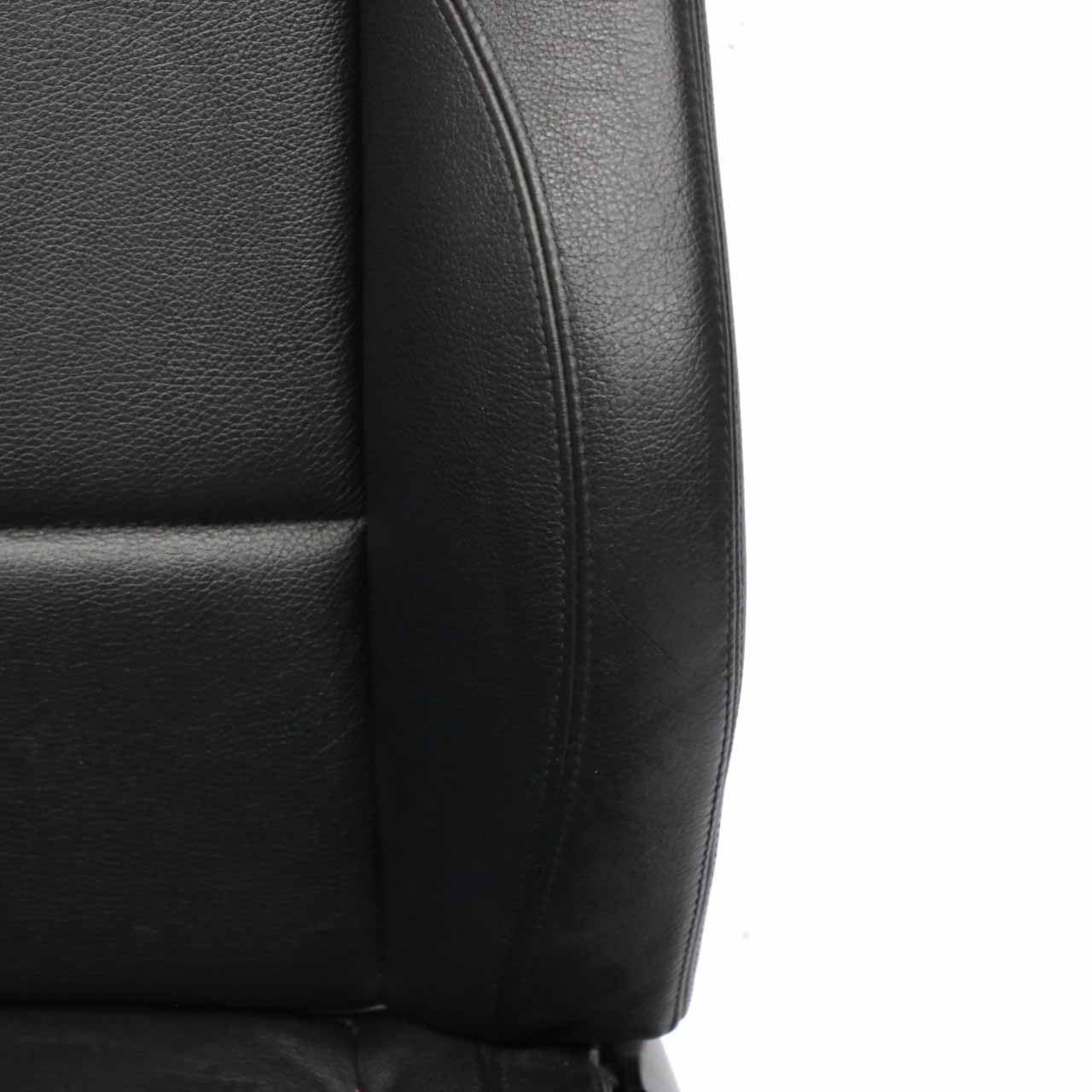 Leather Seats BMW E87 LCI M Sport Boston Black Interior Seat Front Lumbar