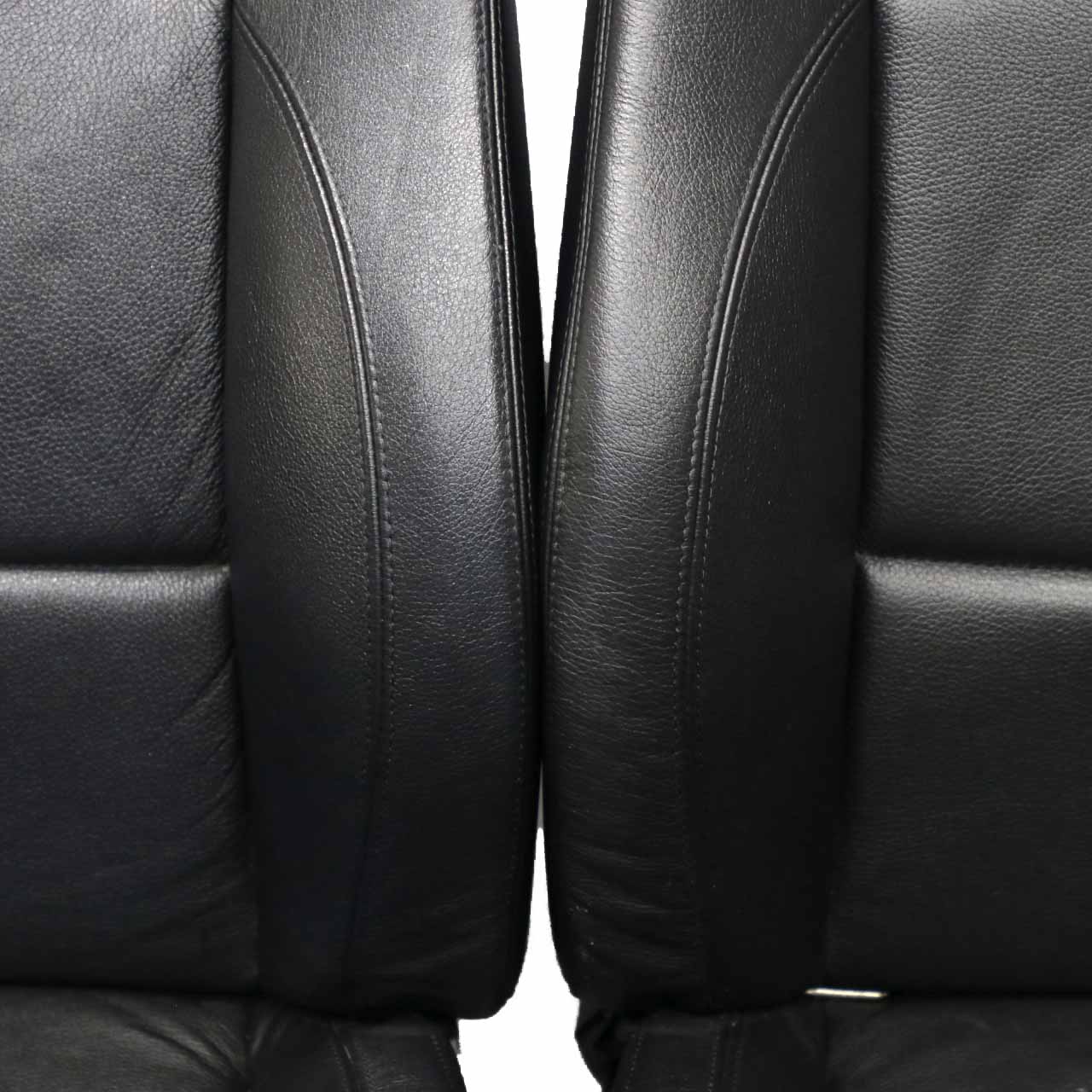 Leather Seats BMW E87 LCI M Sport Boston Black Interior Seat Front Lumbar