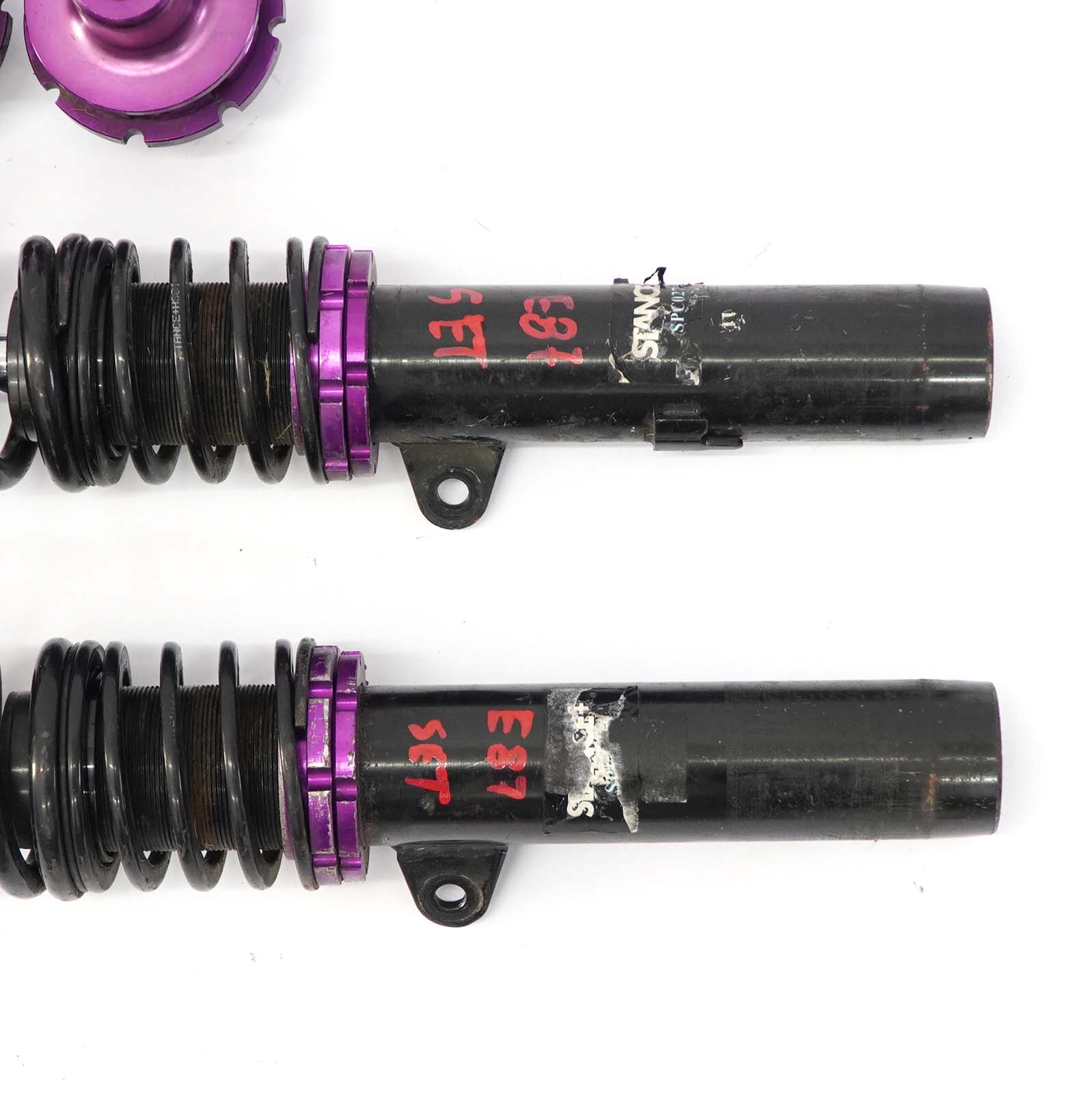 Spring Strut BMW E87 Stance+ Front Left Right Suspension Shock Absorber Set