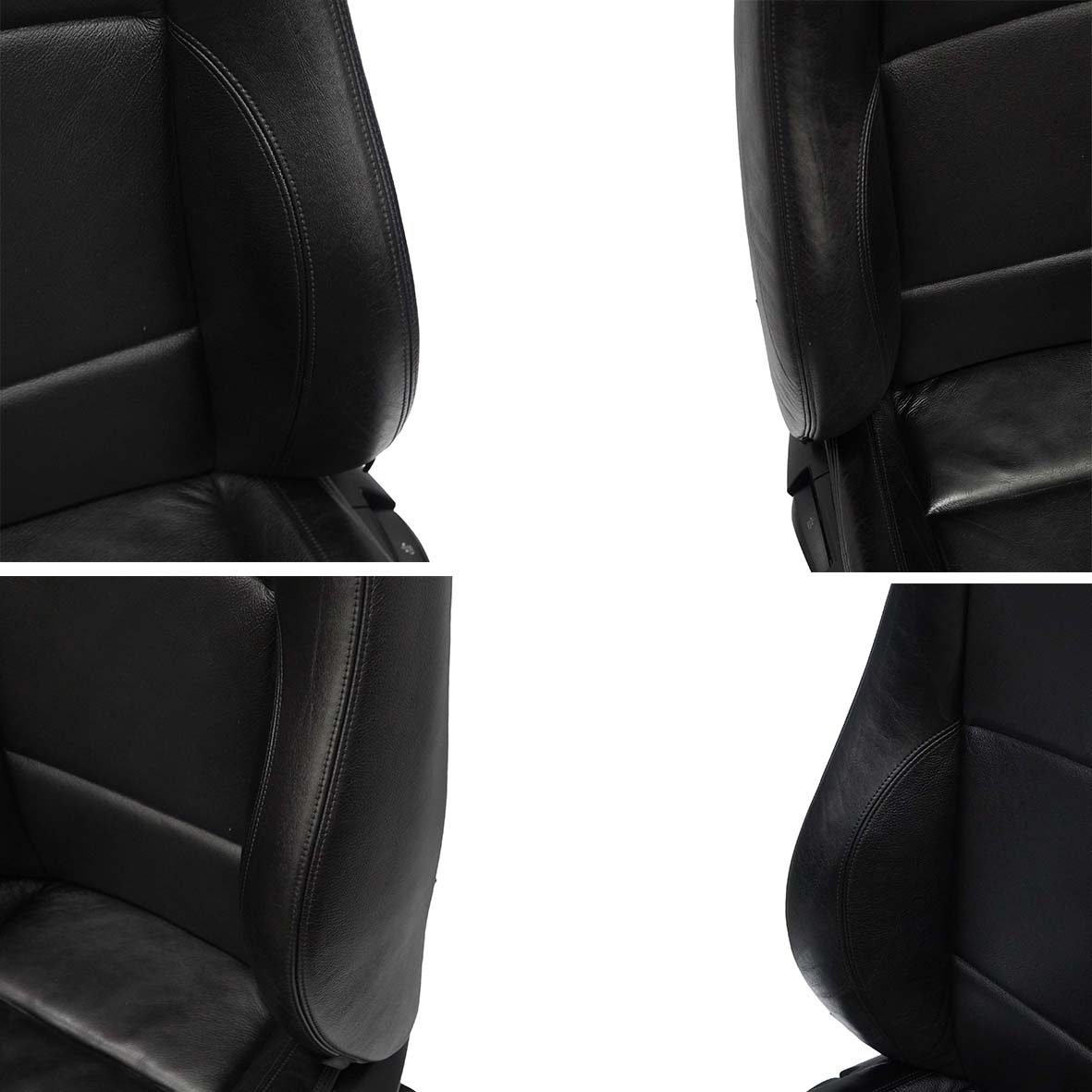 Seats BMW E88 M Sport Heated Black Leather Interior Seat Front Left Right N/O/S