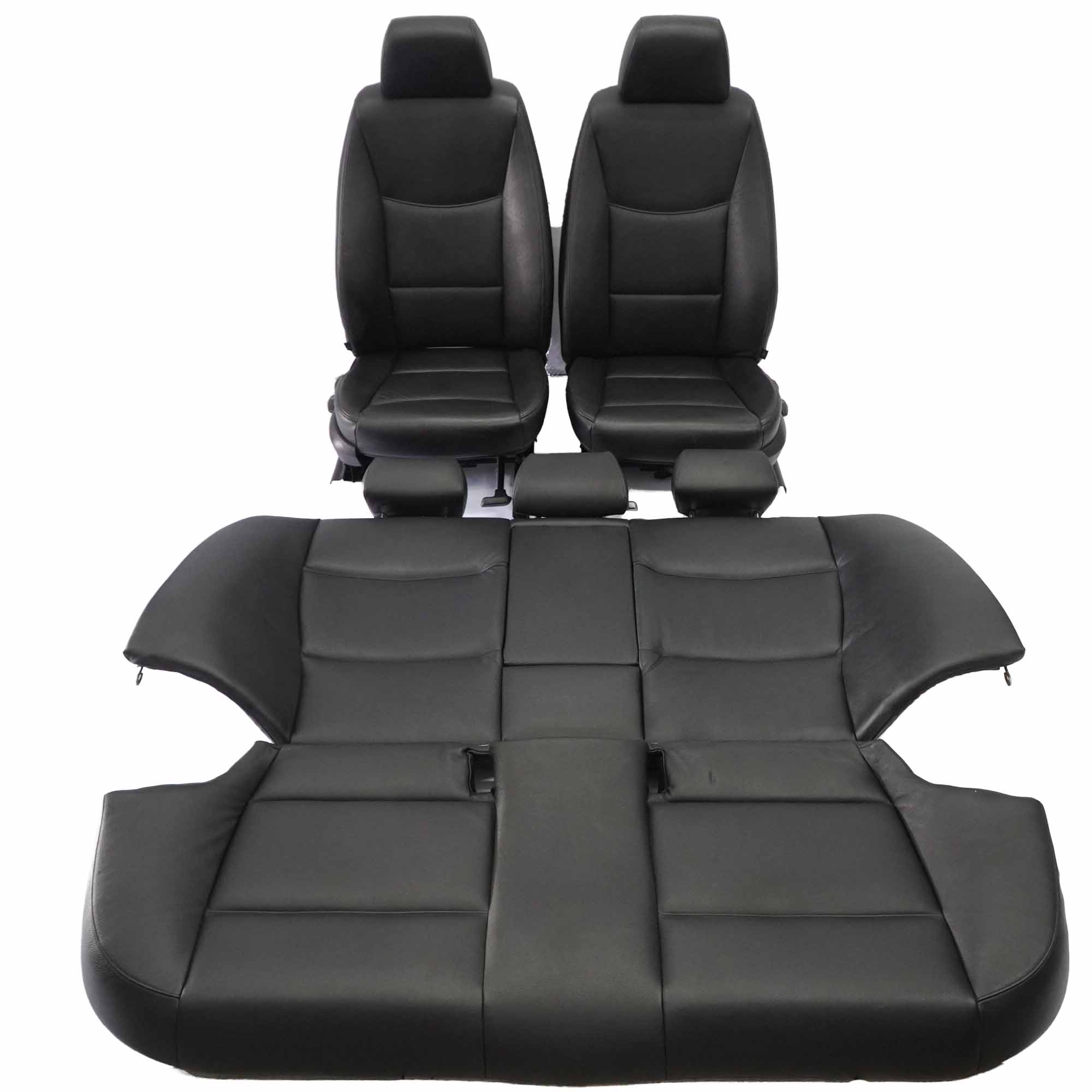 BMW E90 Saloon Black Leather Interior Seats Seat with Door Cards