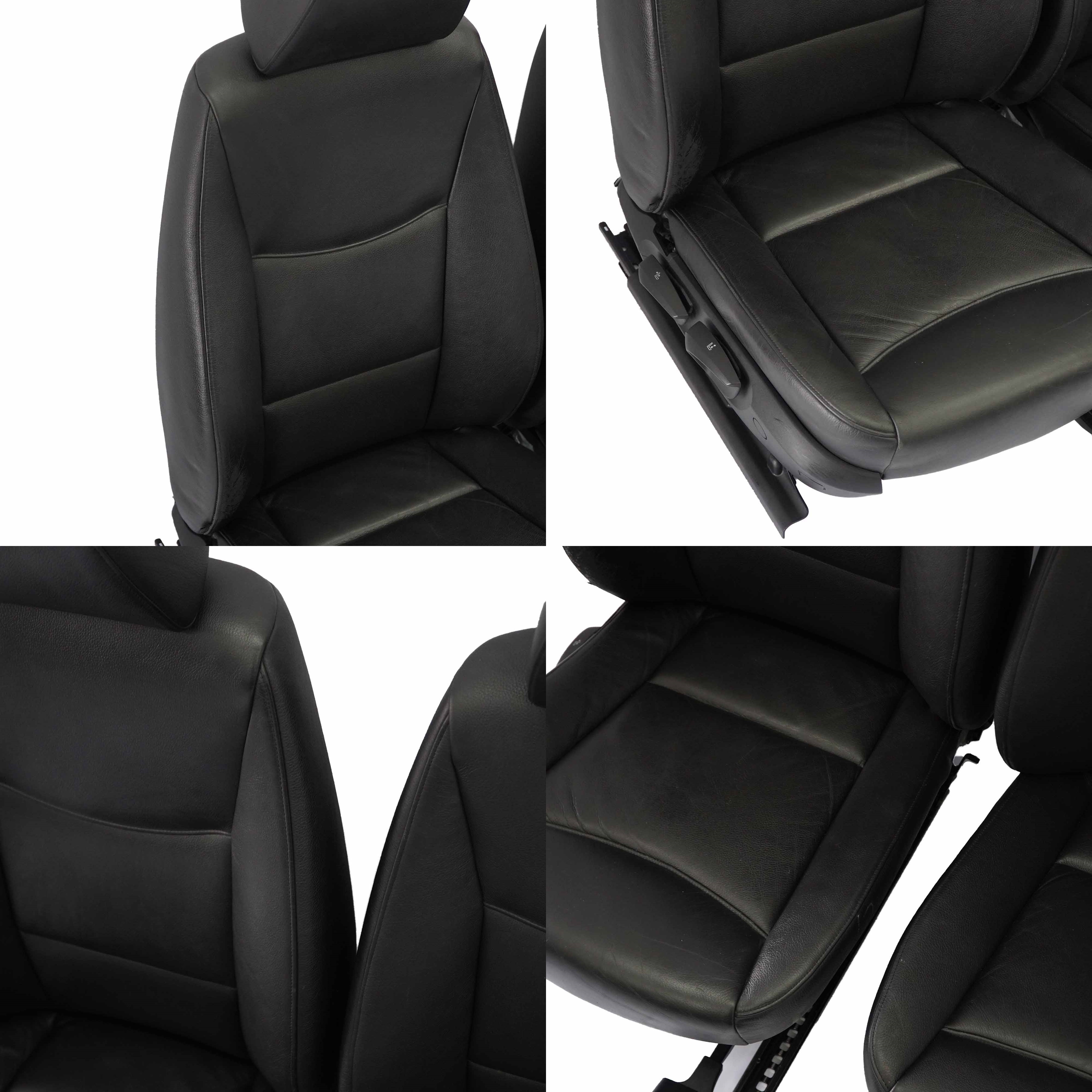 BMW E90 Saloon Black Leather Interior Seats Seat with Door Cards