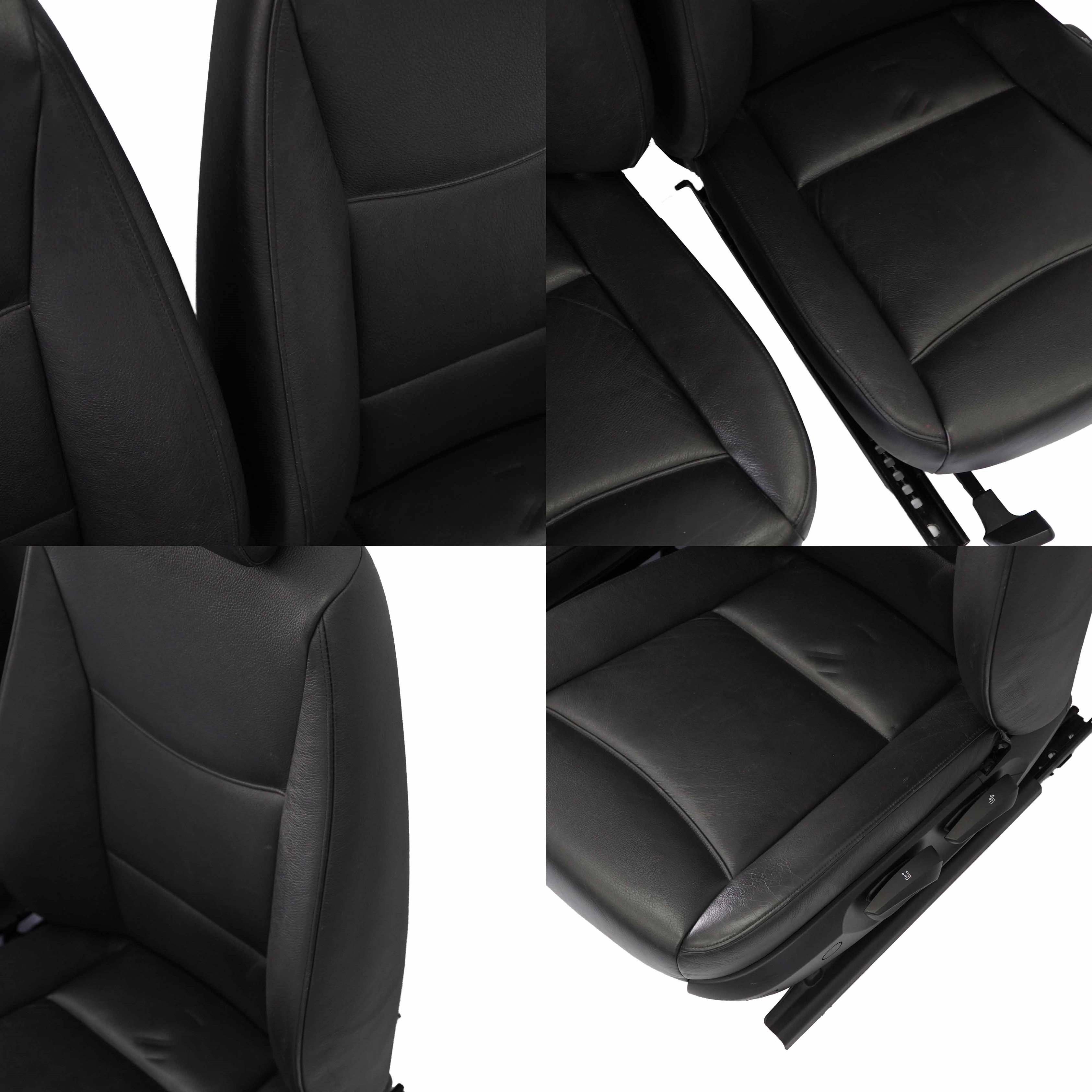 BMW E90 Saloon Black Leather Interior Seats Seat with Door Cards